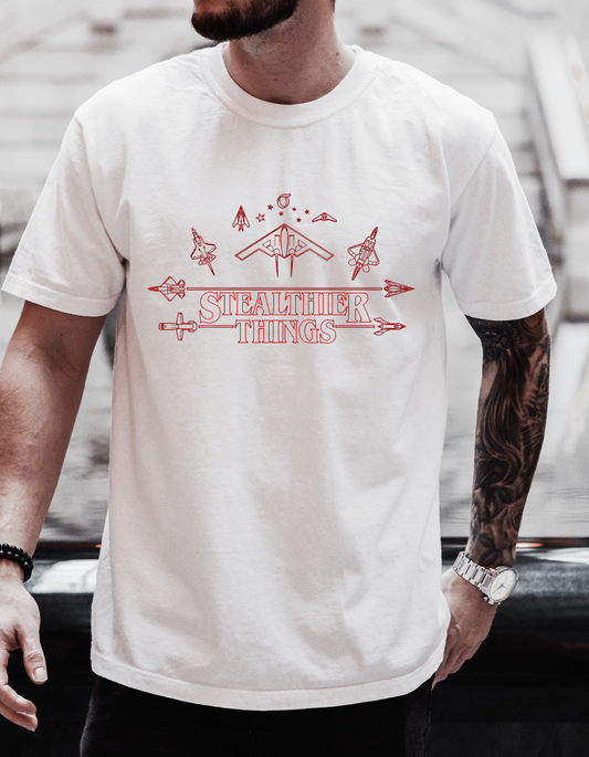 Stealthier Things tshirt