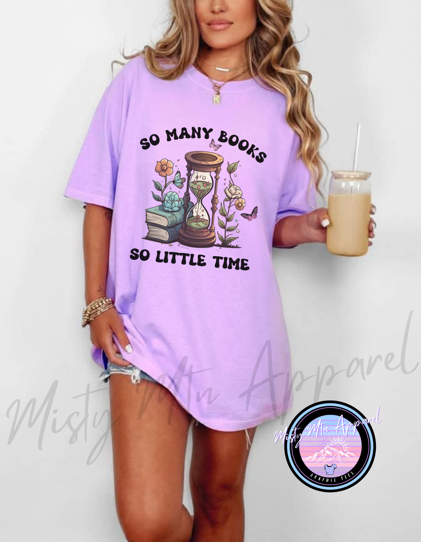 So many books Graphic Tee