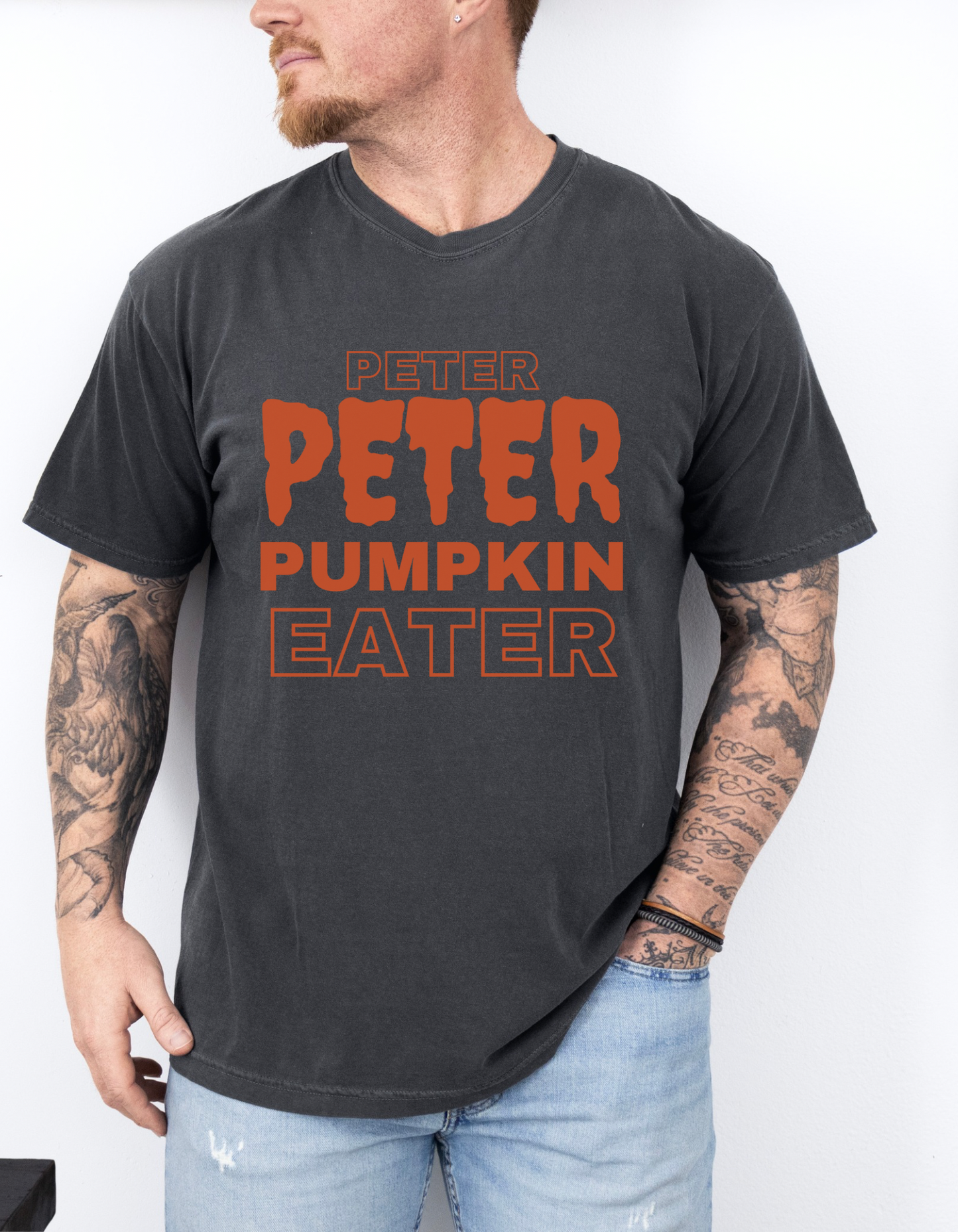Peter pumpkin eater tshirt