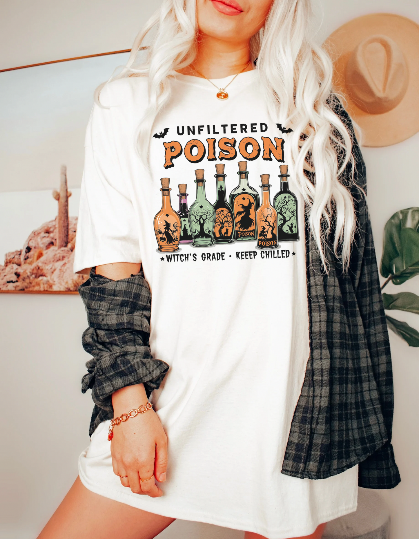 Unfiltered poison tee