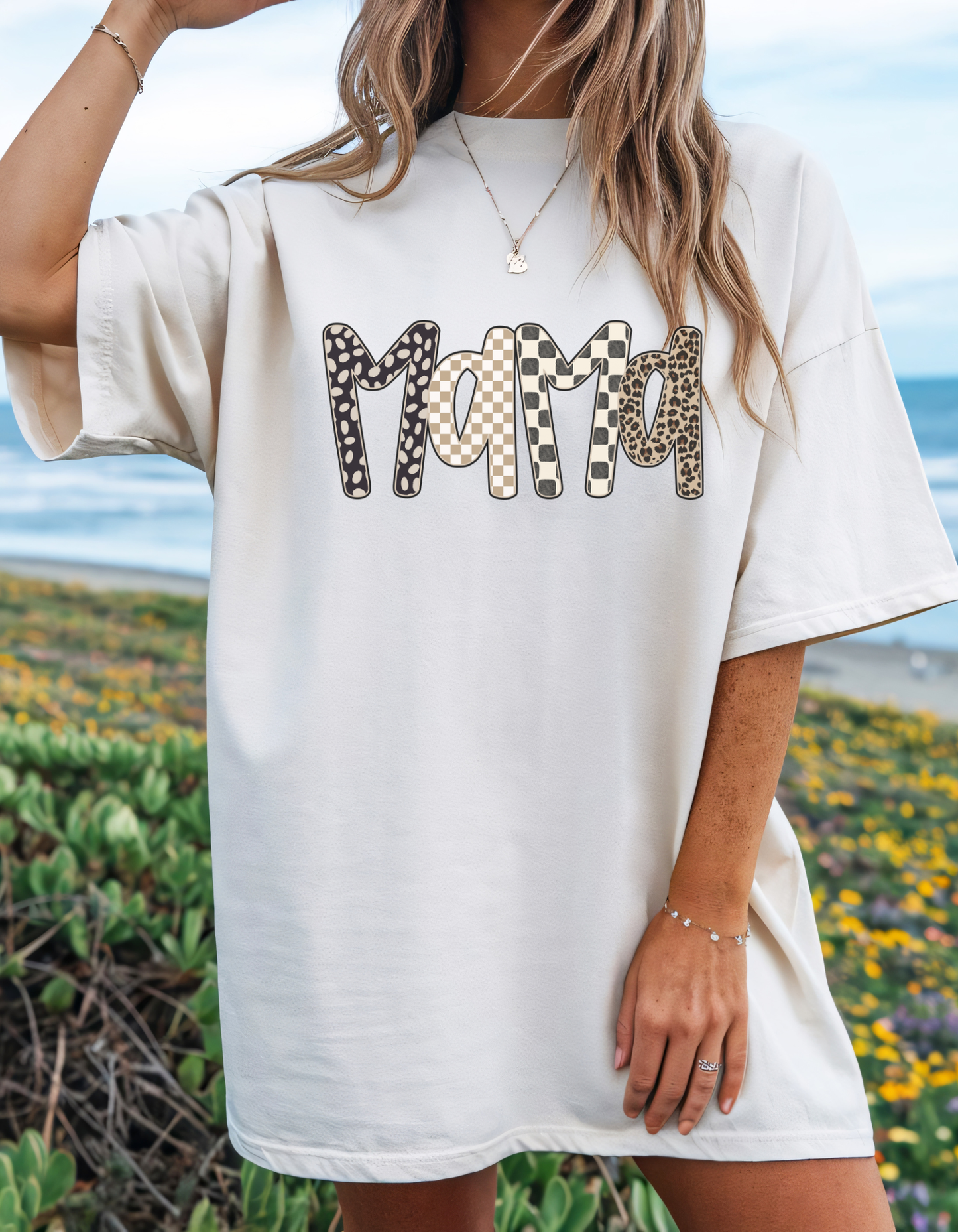 Mama leopard Graphic Tee