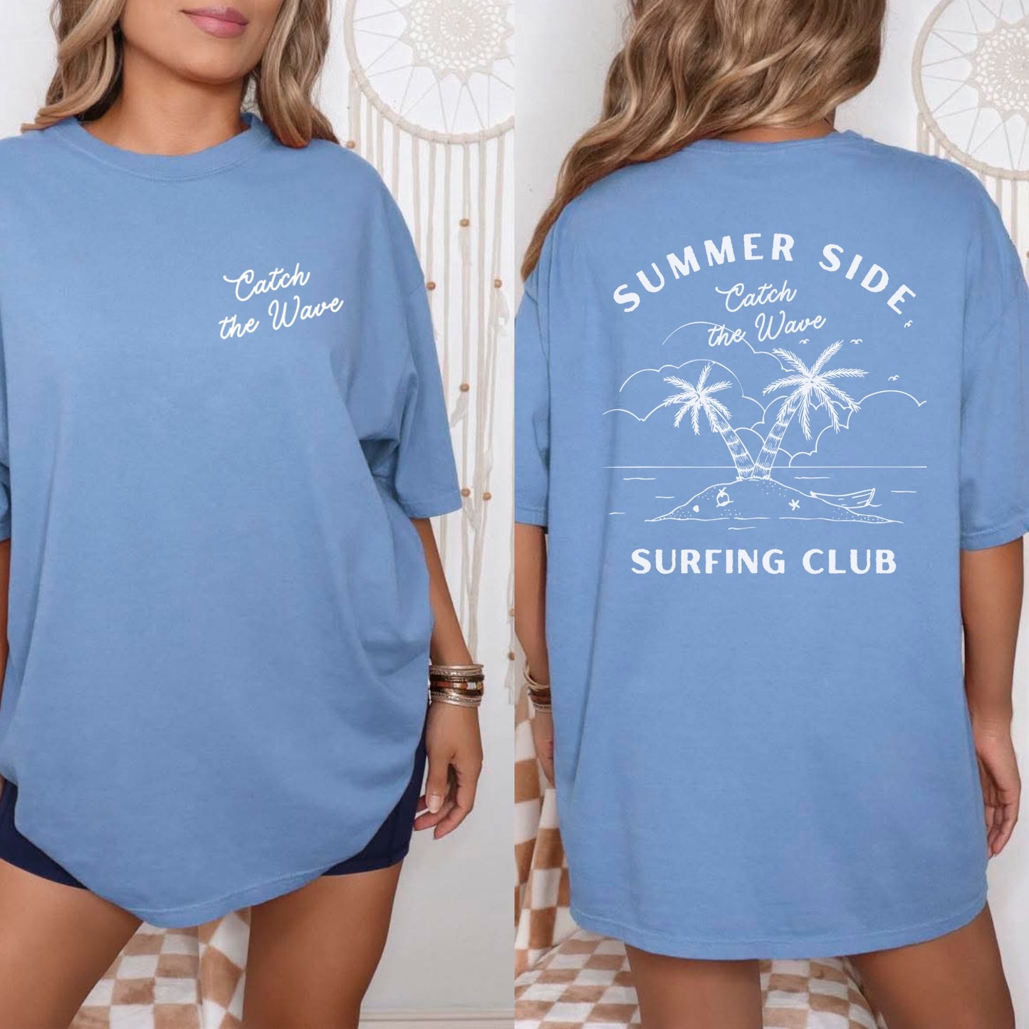 Catch The Waves Graphic Tshirt