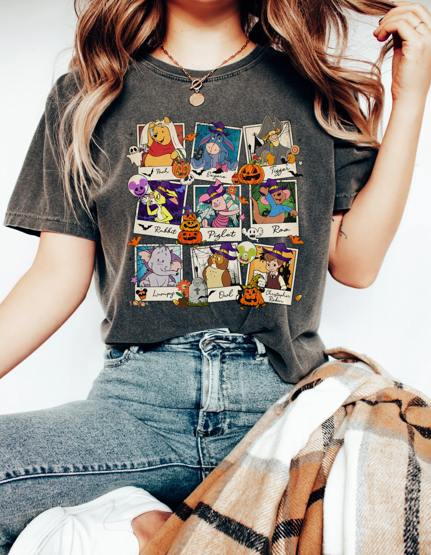 Spooky Pooh and friends tee