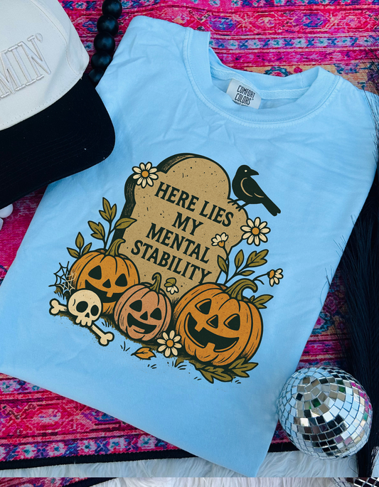 Mental stability graphic tee