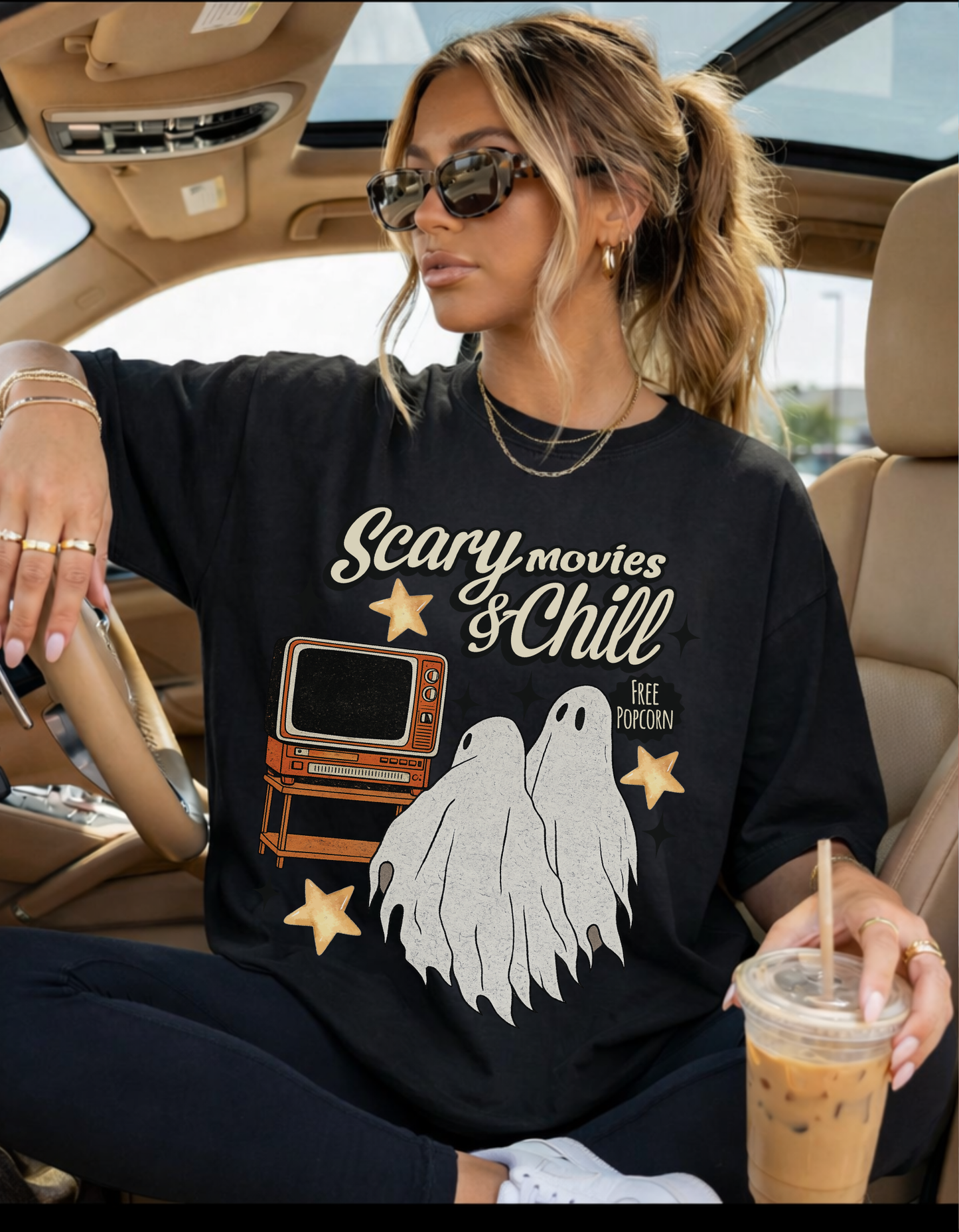 Scary movies and Chill Tee