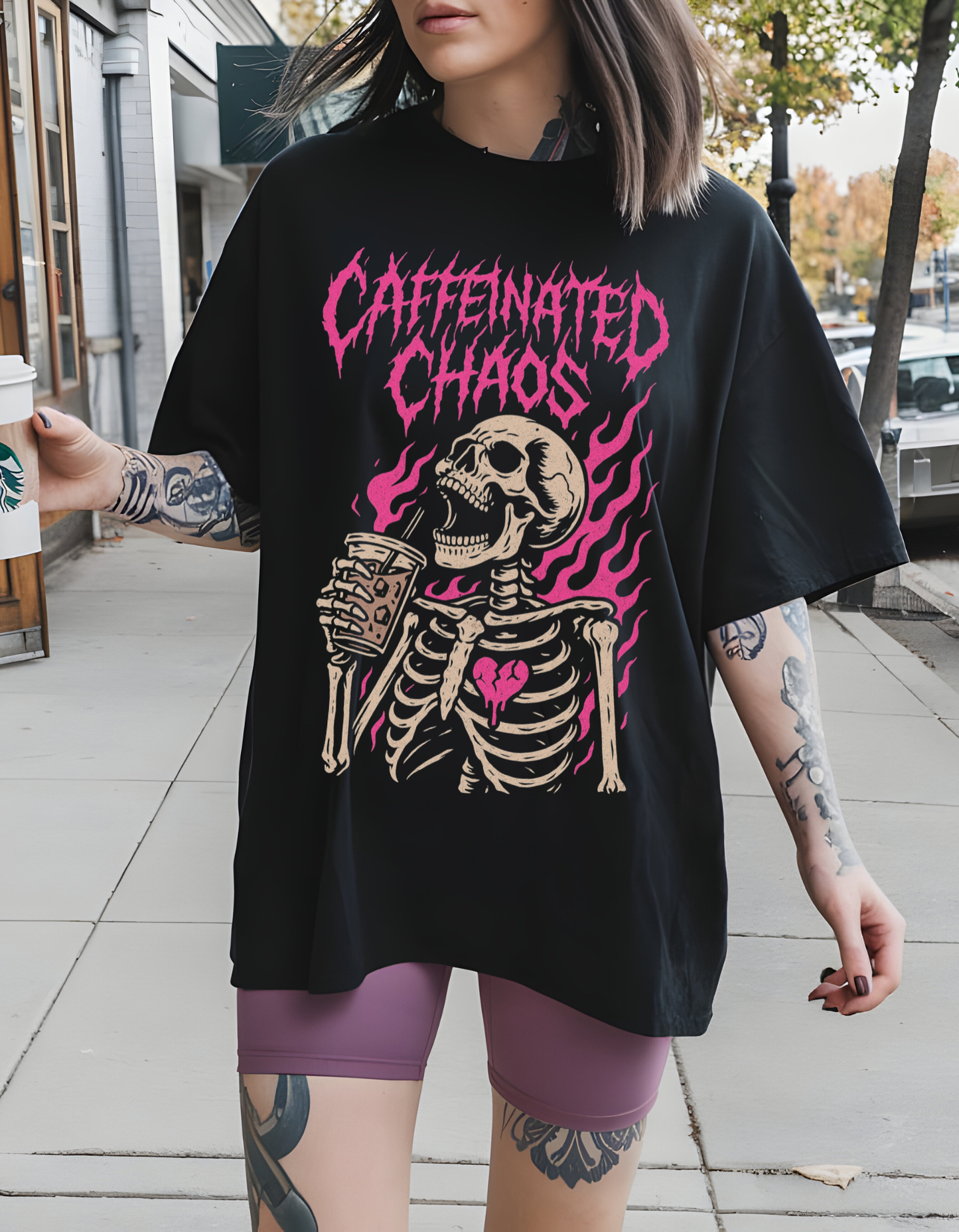 Caffeinated chaos Graphic Tee