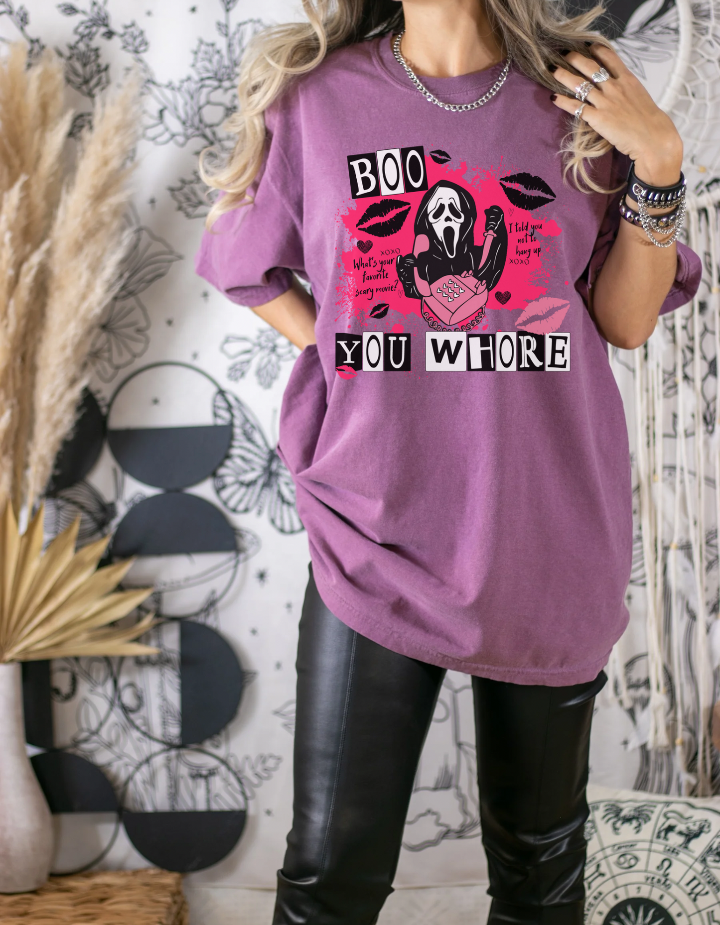 Ghostface x mean girls tee