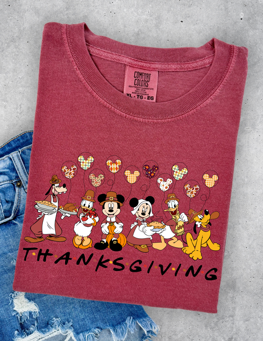 Mickey & friends Thanksgiving Tshirt
