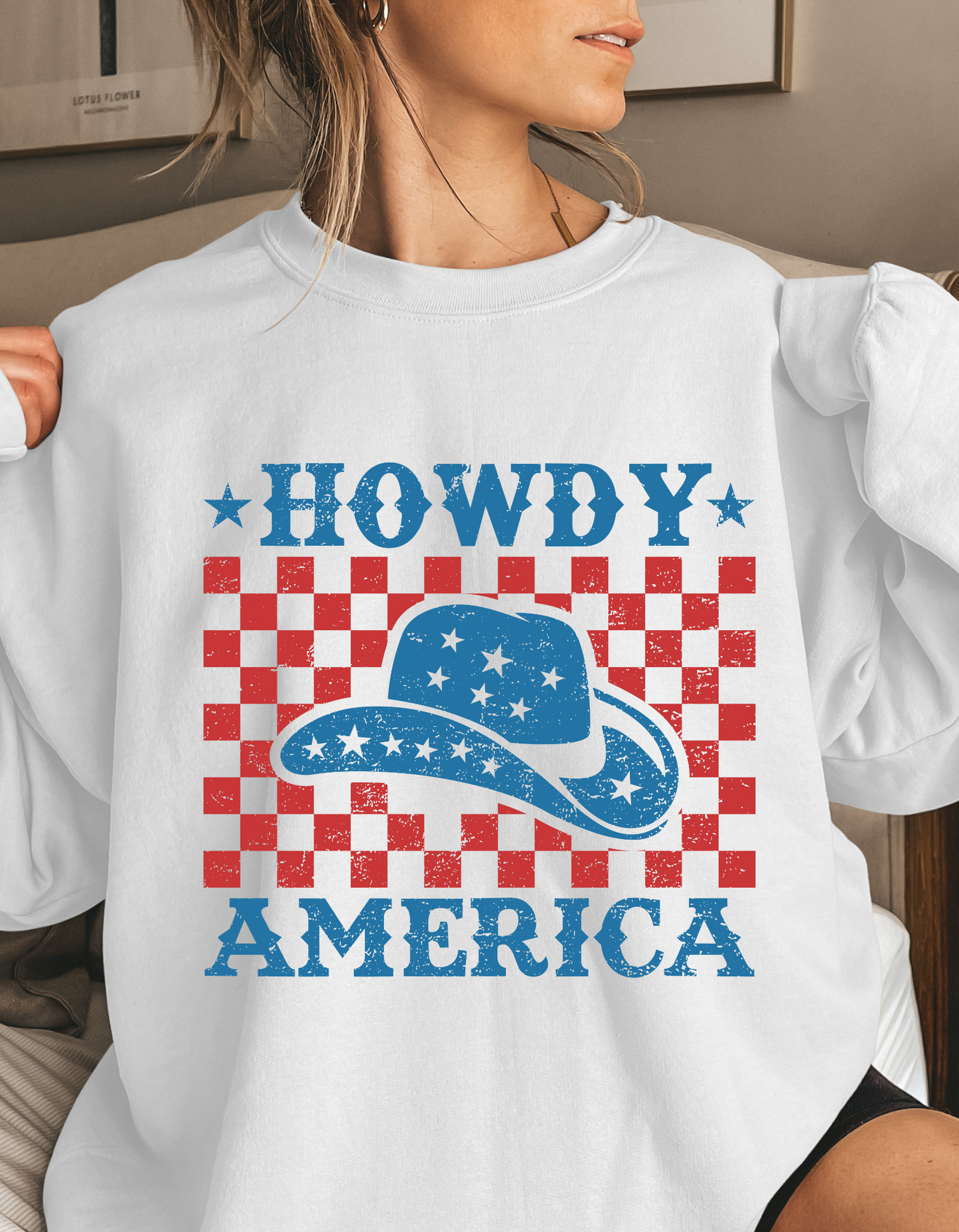 Howdy America Crewneck