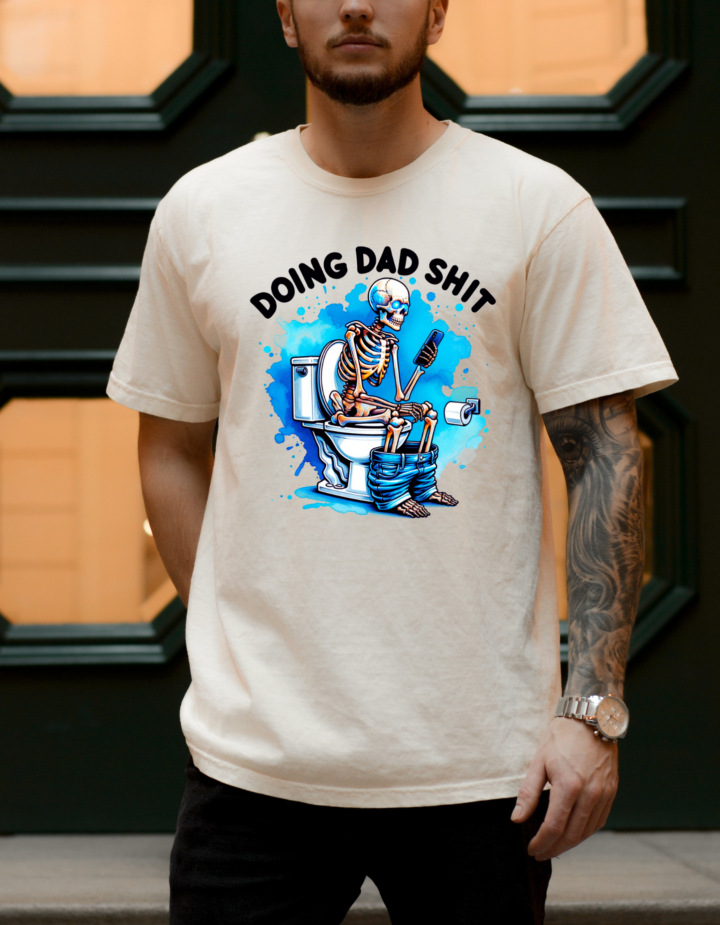 Doing dad shit