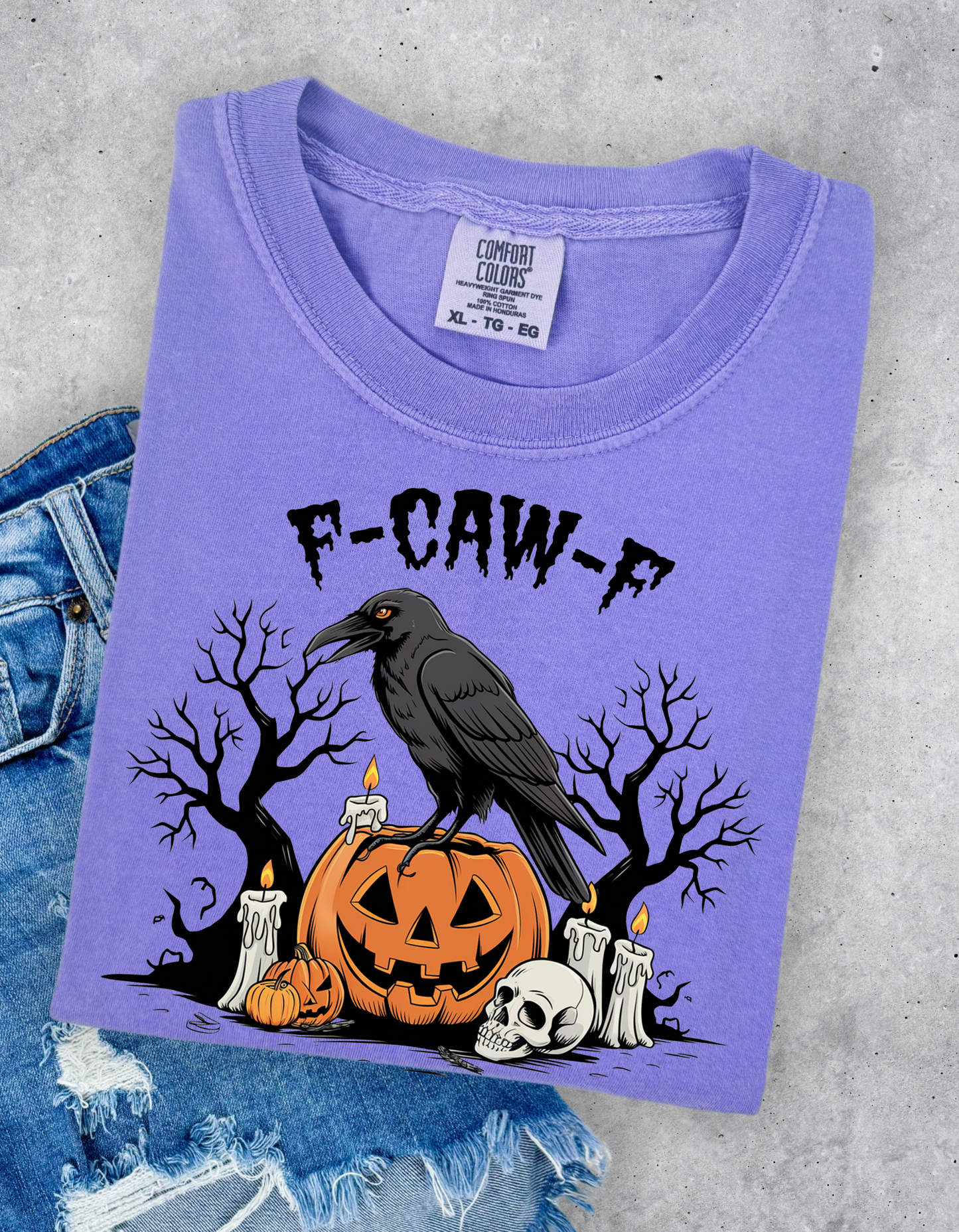 F Caw F Graphic Tshirt