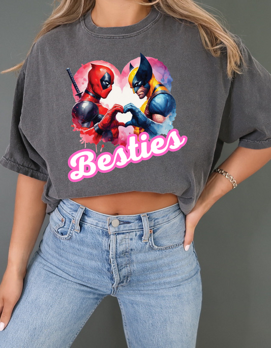 Deadpool x Wolverine besties tee