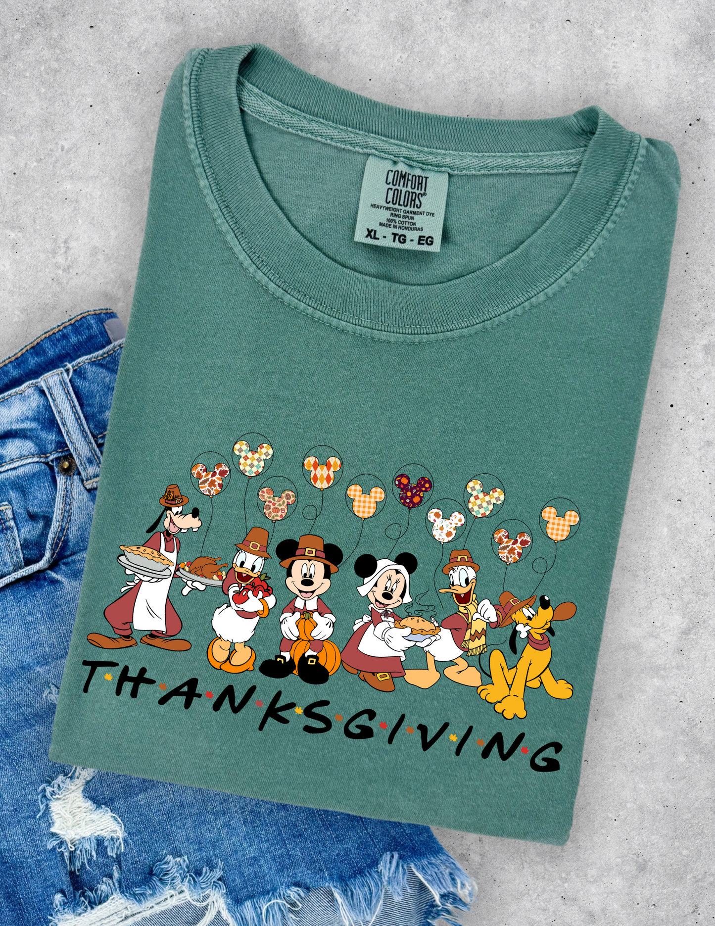 Mickey & friends Thanksgiving Tshirt