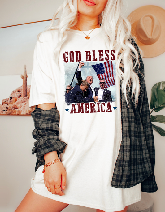 God Bless America tee
