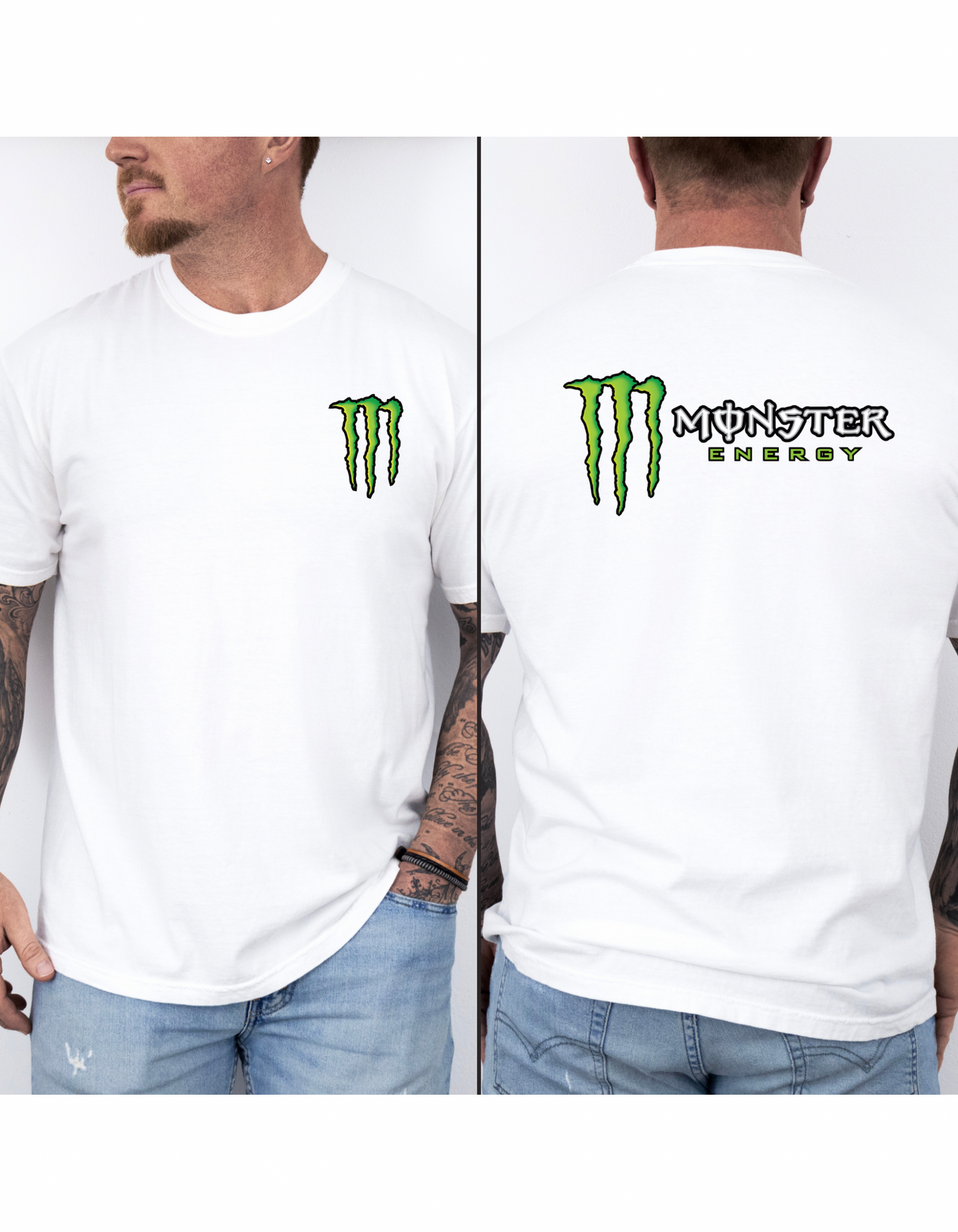 Monster energy graphic tee