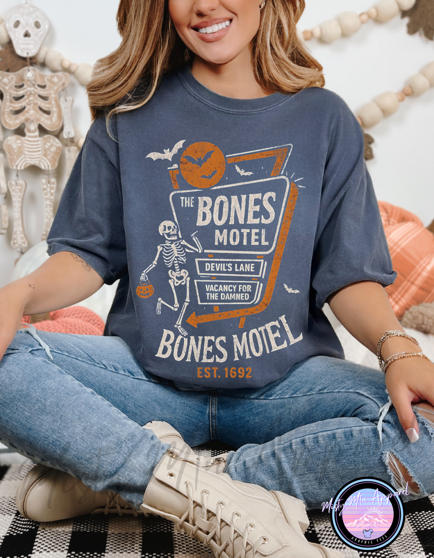 Bones Motel Graphic Tee