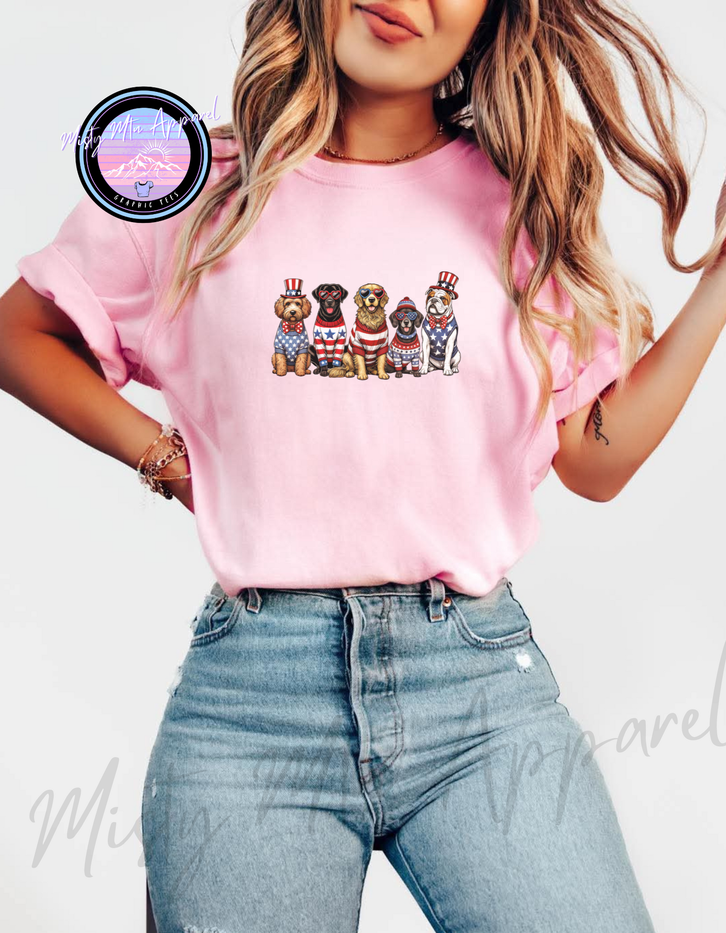 American doggy Graphic Tee