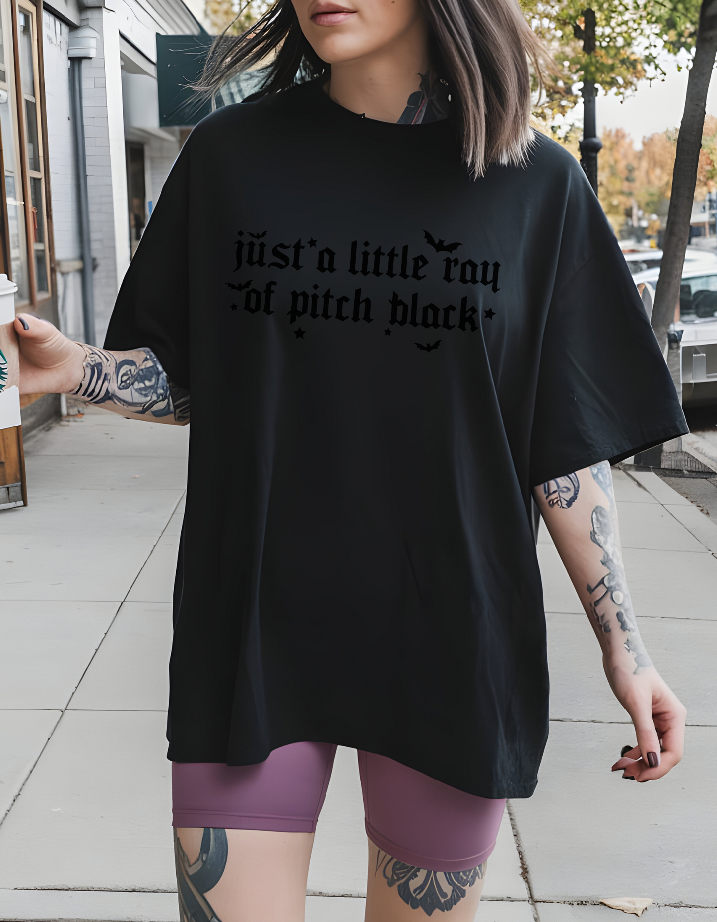 Ray of Pitch Black Graphic Tee