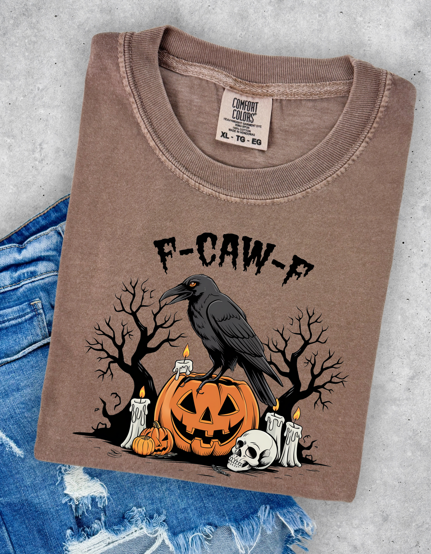 F Caw F Graphic Tshirt