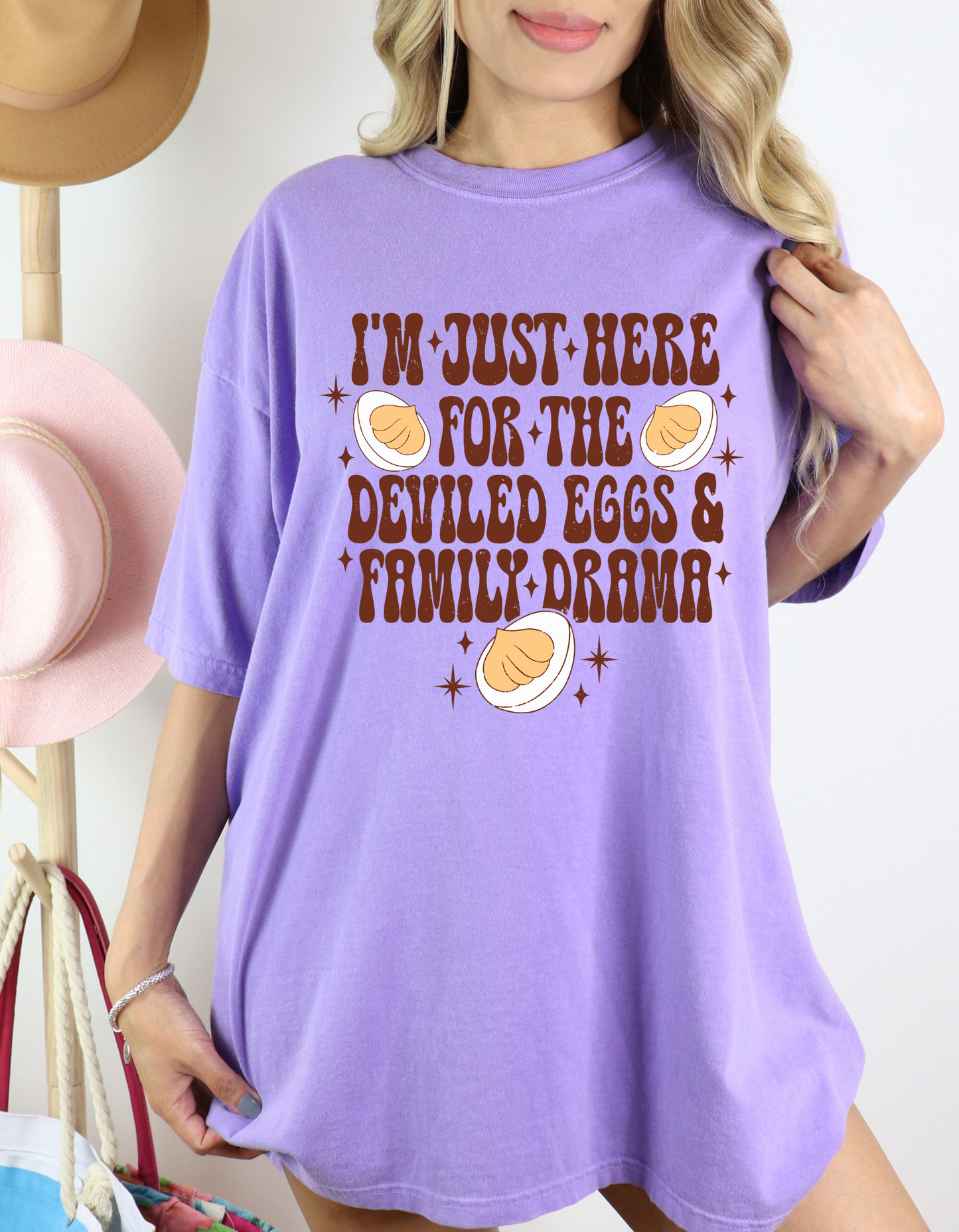 Deviled Eggs & Family Drama Graphic Tee