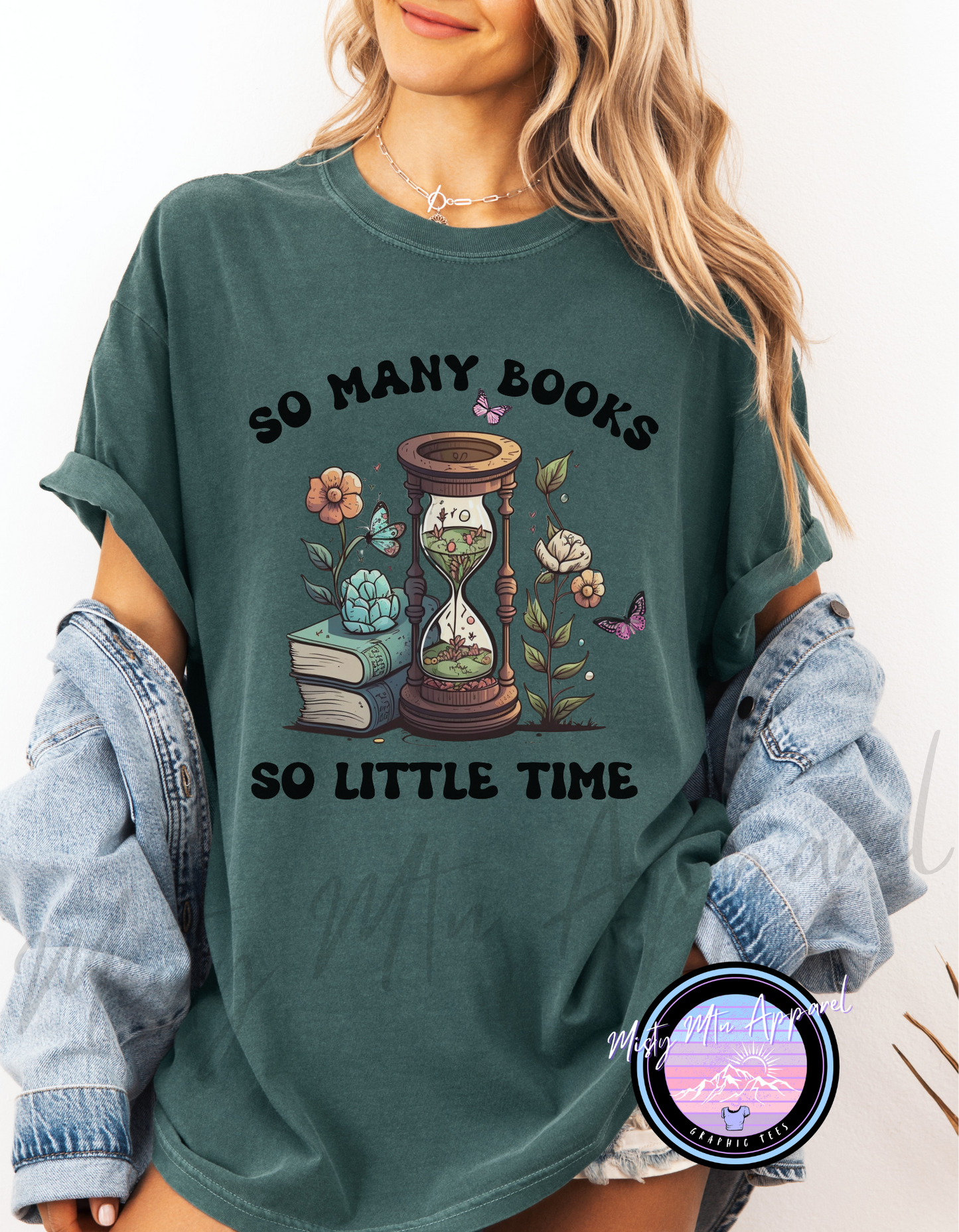 So many books Graphic Tee