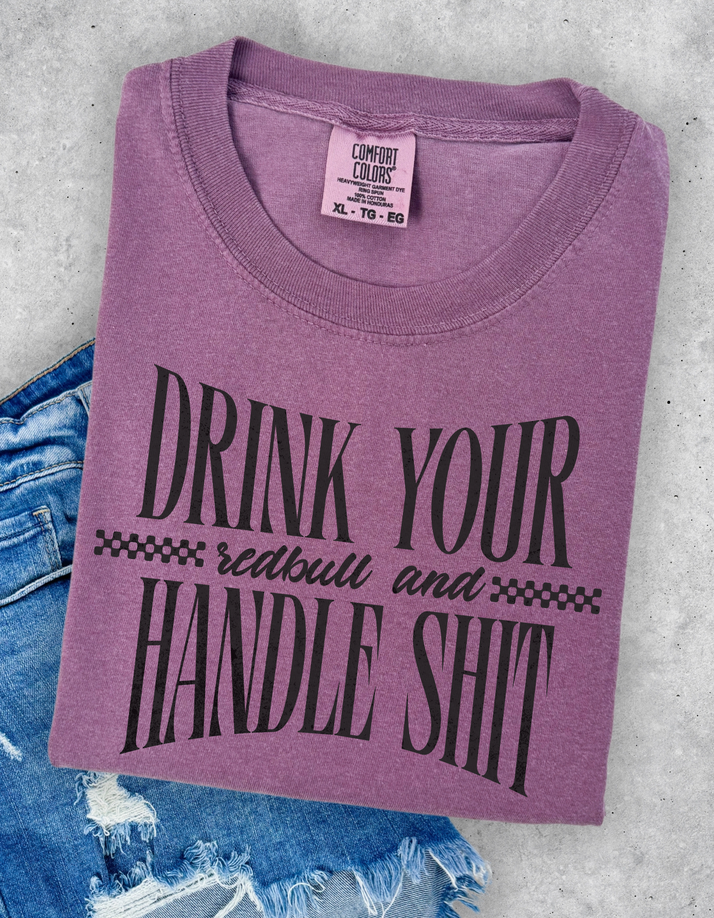 Drink Your Redbull Graphic Tshirt