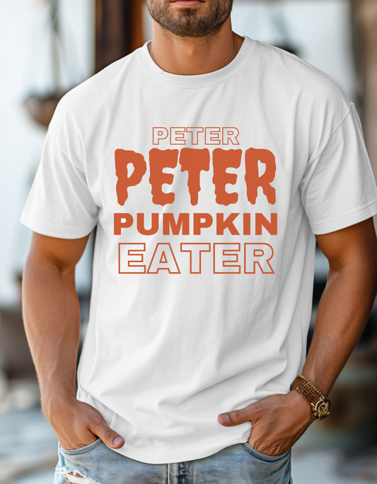 Peter pumpkin eater tshirt