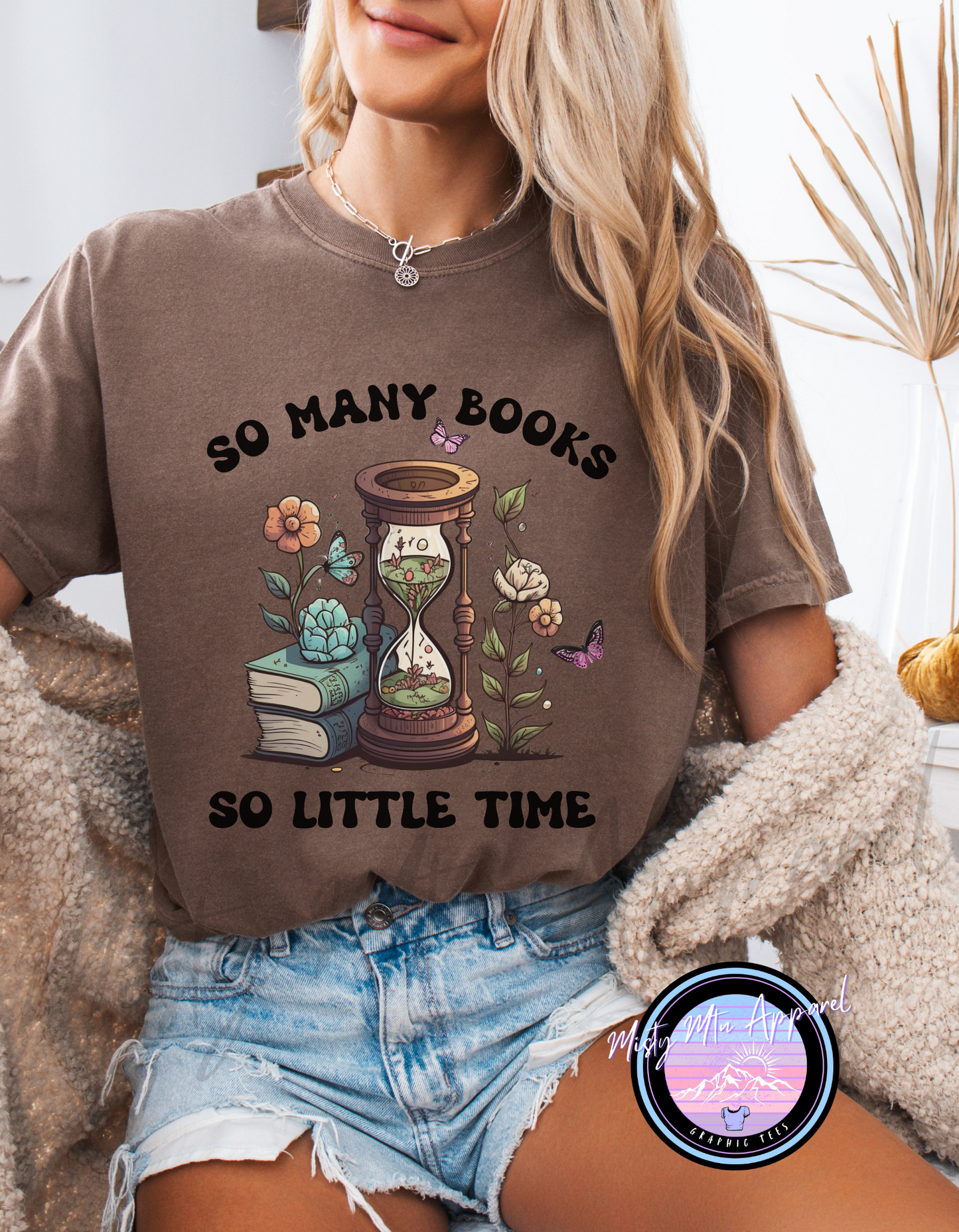 So many books Graphic Tee