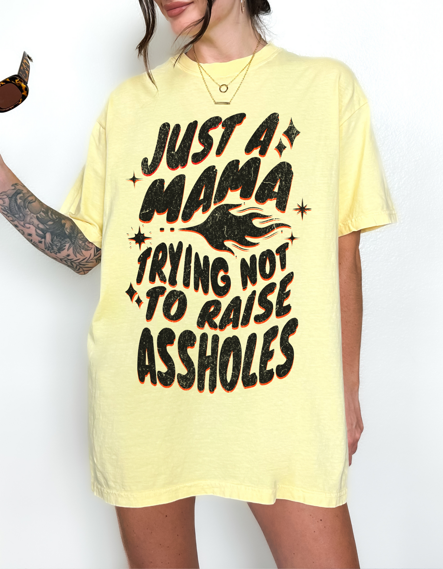 Just A Mama Graphic Tshirt