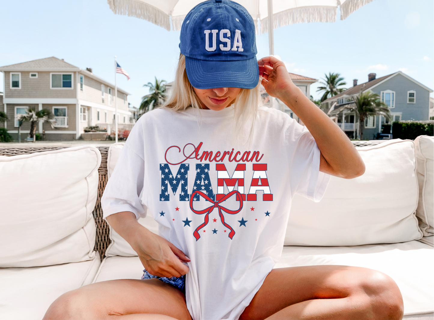 American Mama Graphic Tee