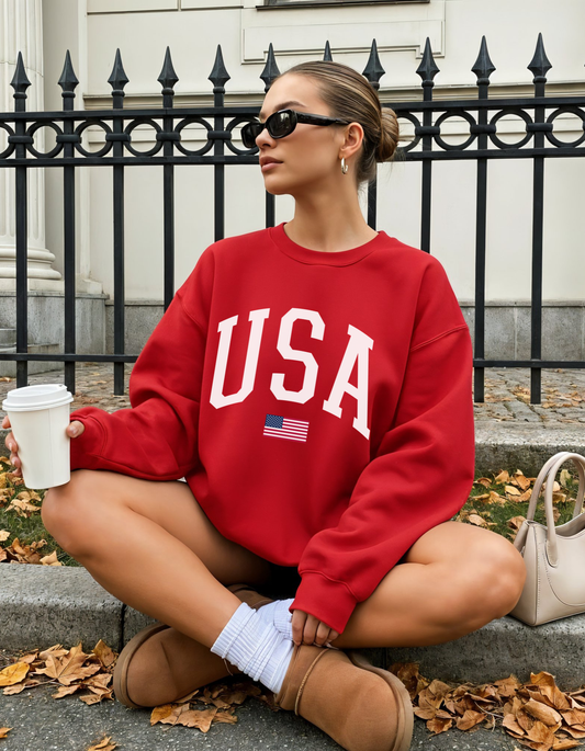 USA Crewneck sweater