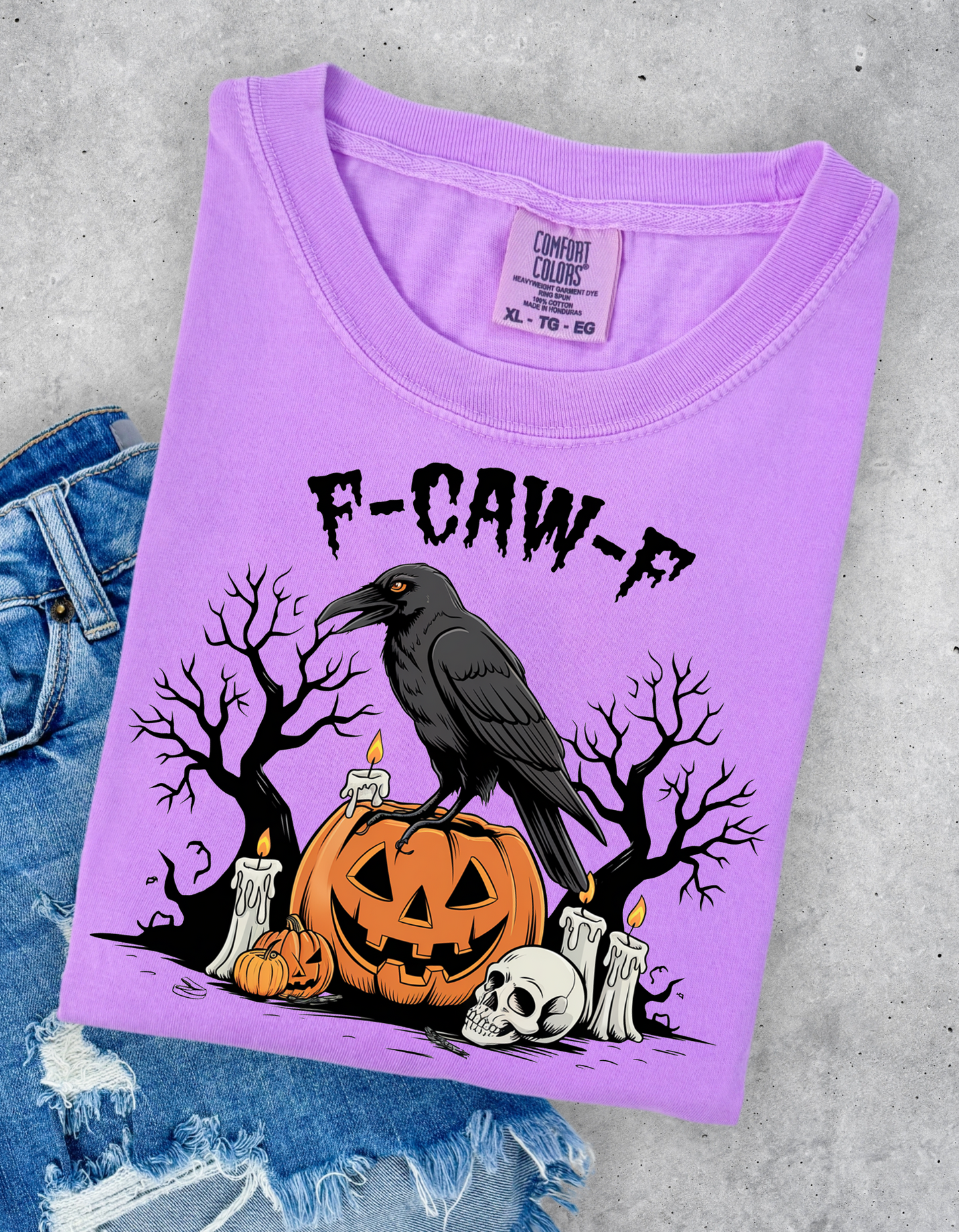 F Caw F Graphic Tshirt