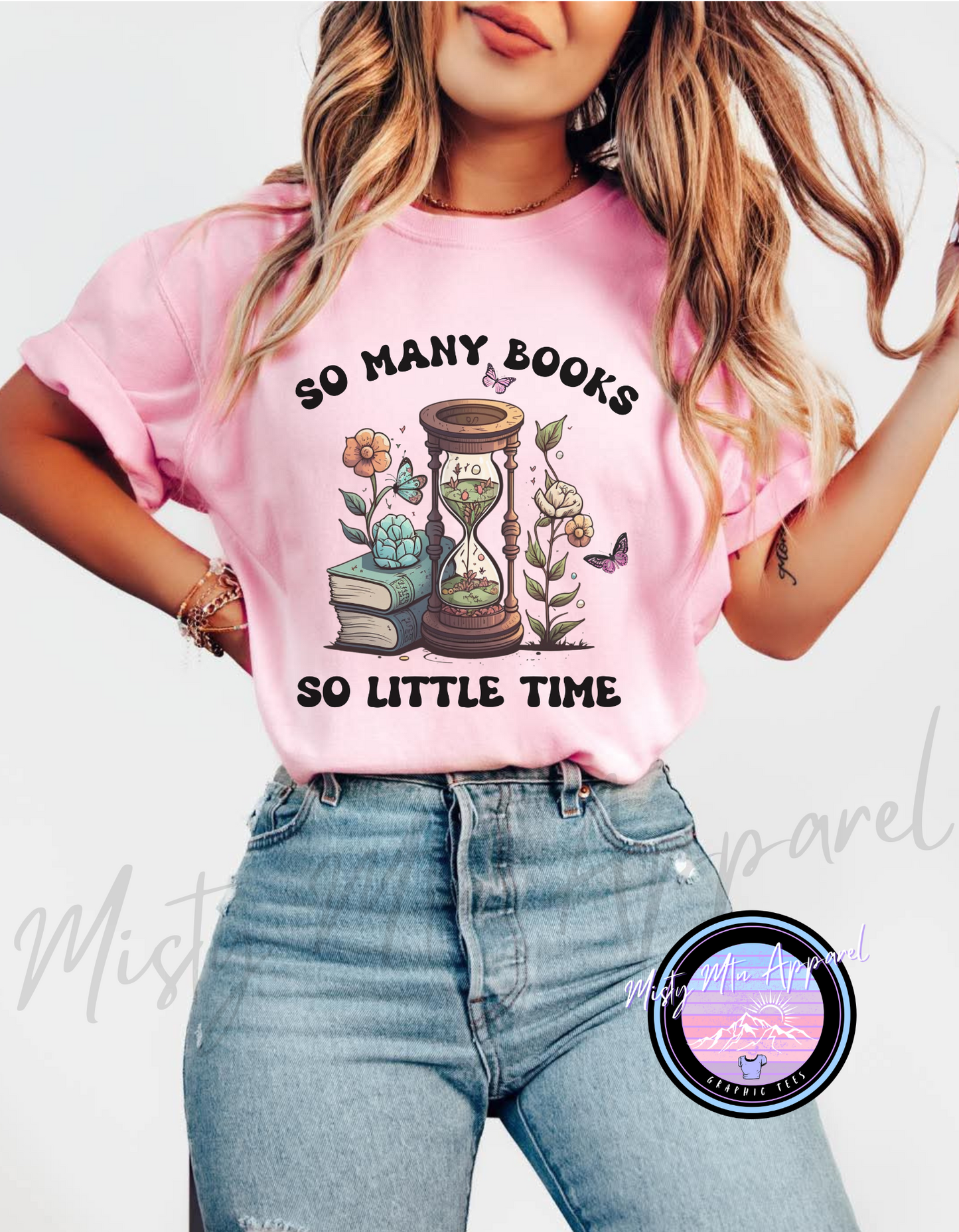 So many books Graphic Tee