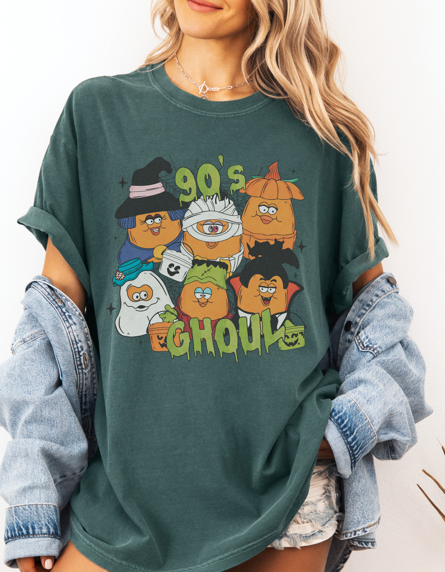 Vintage 90s Ghouls Graphic Tshirt