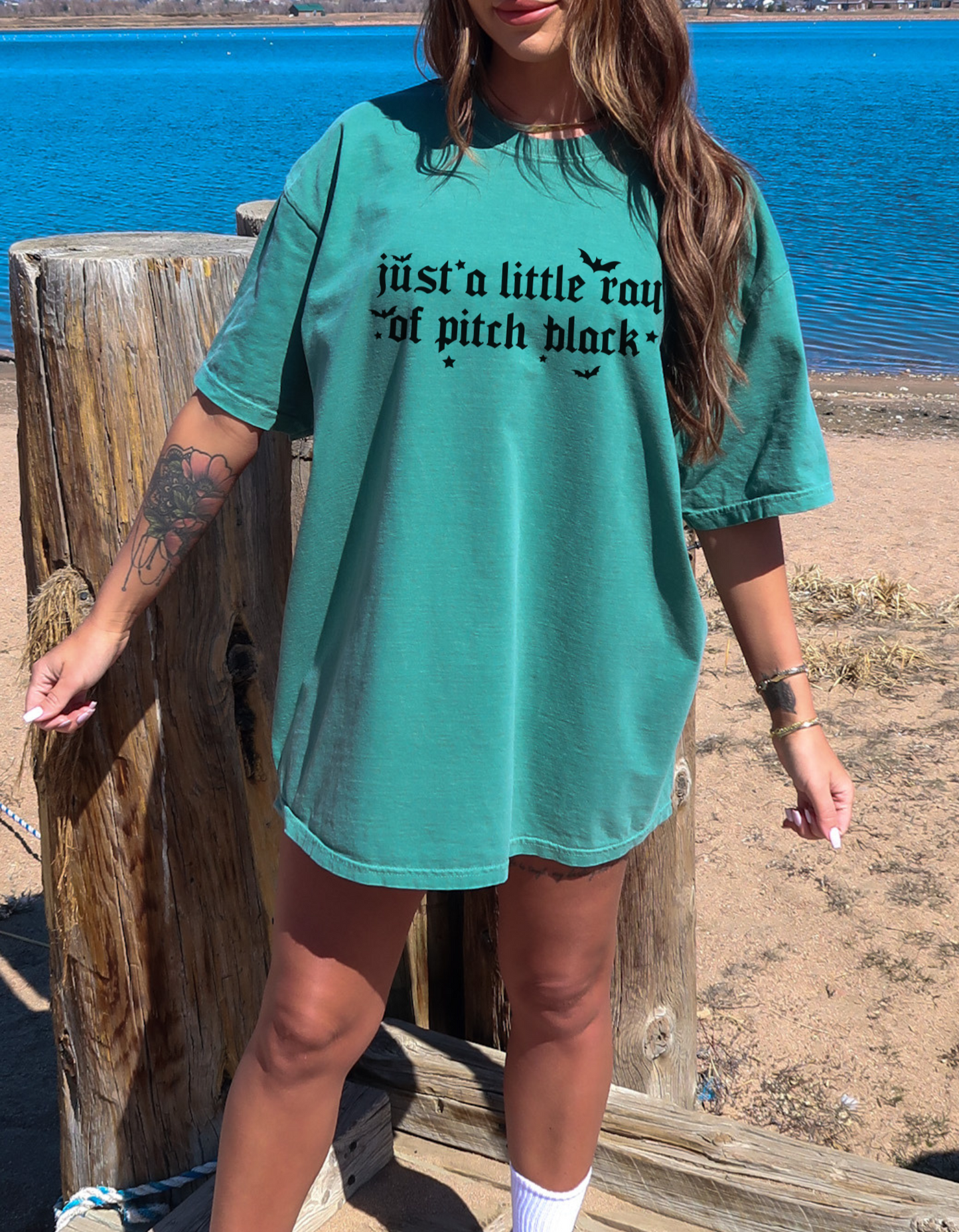 Ray of Pitch Black Graphic Tee