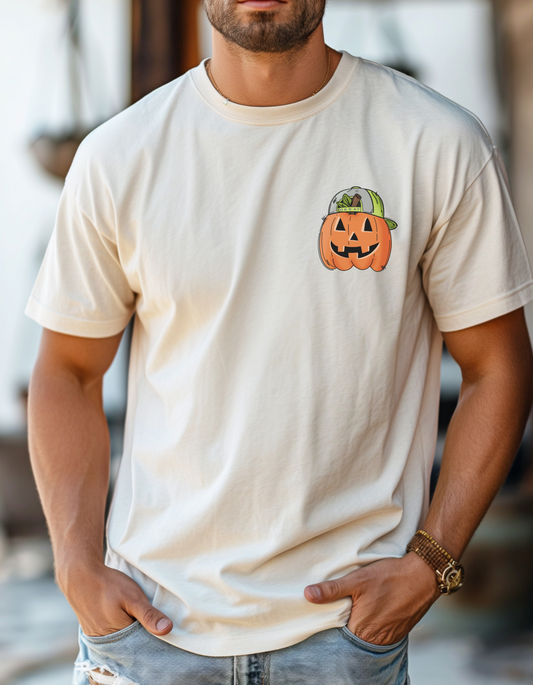 Pumpkin head tee