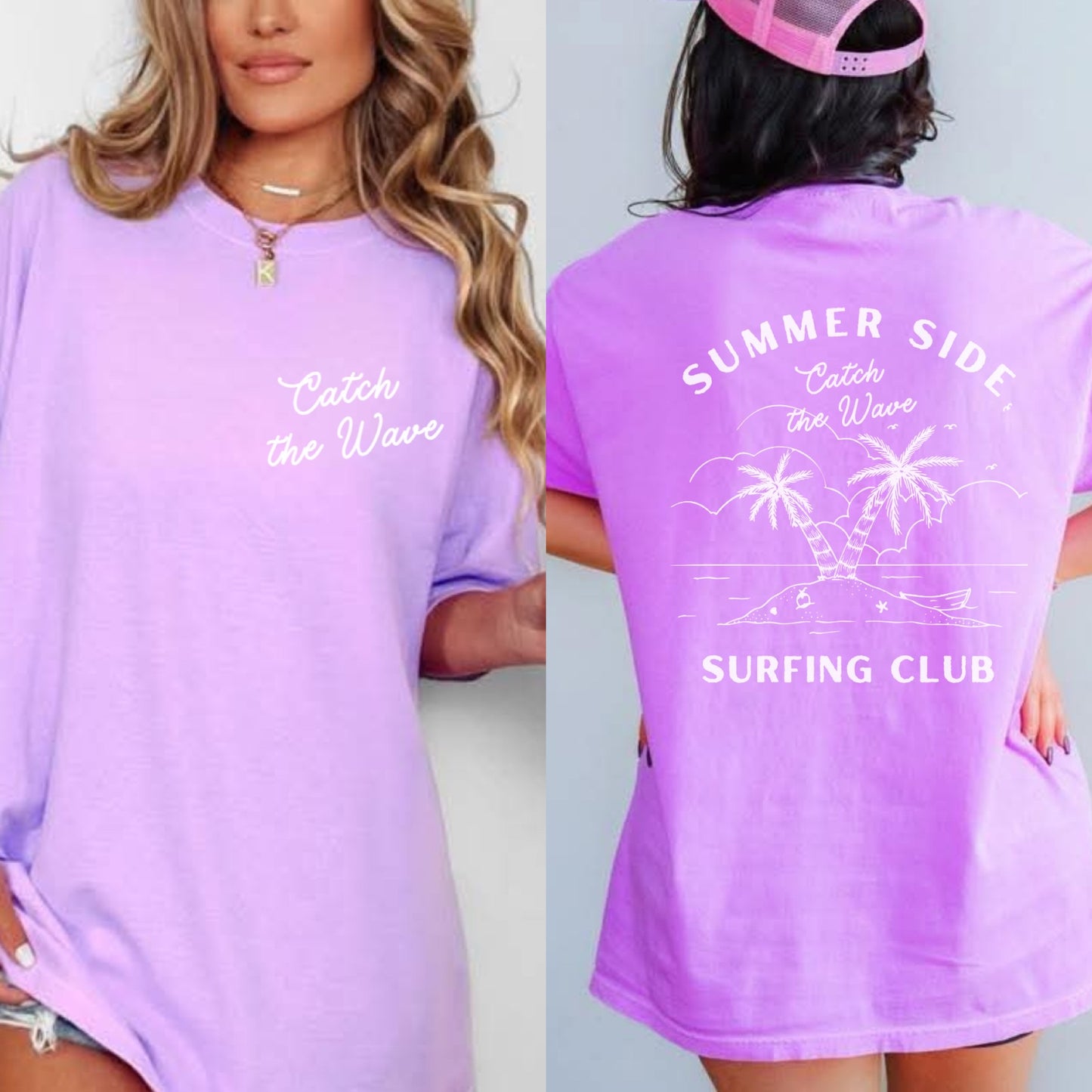 Catch The Waves Graphic Tshirt