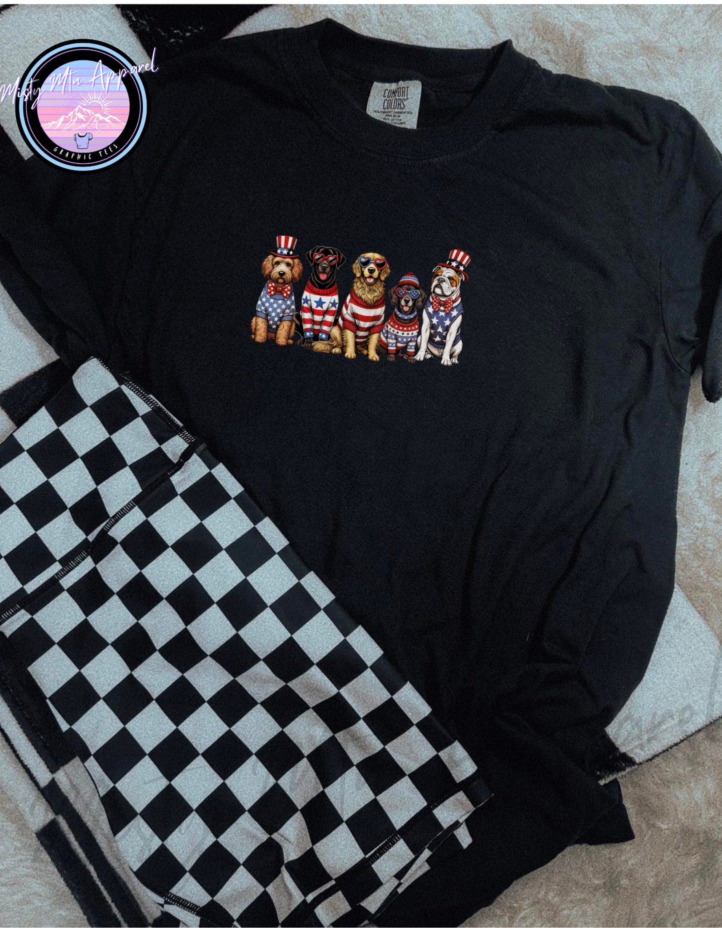 American doggy Graphic Tee