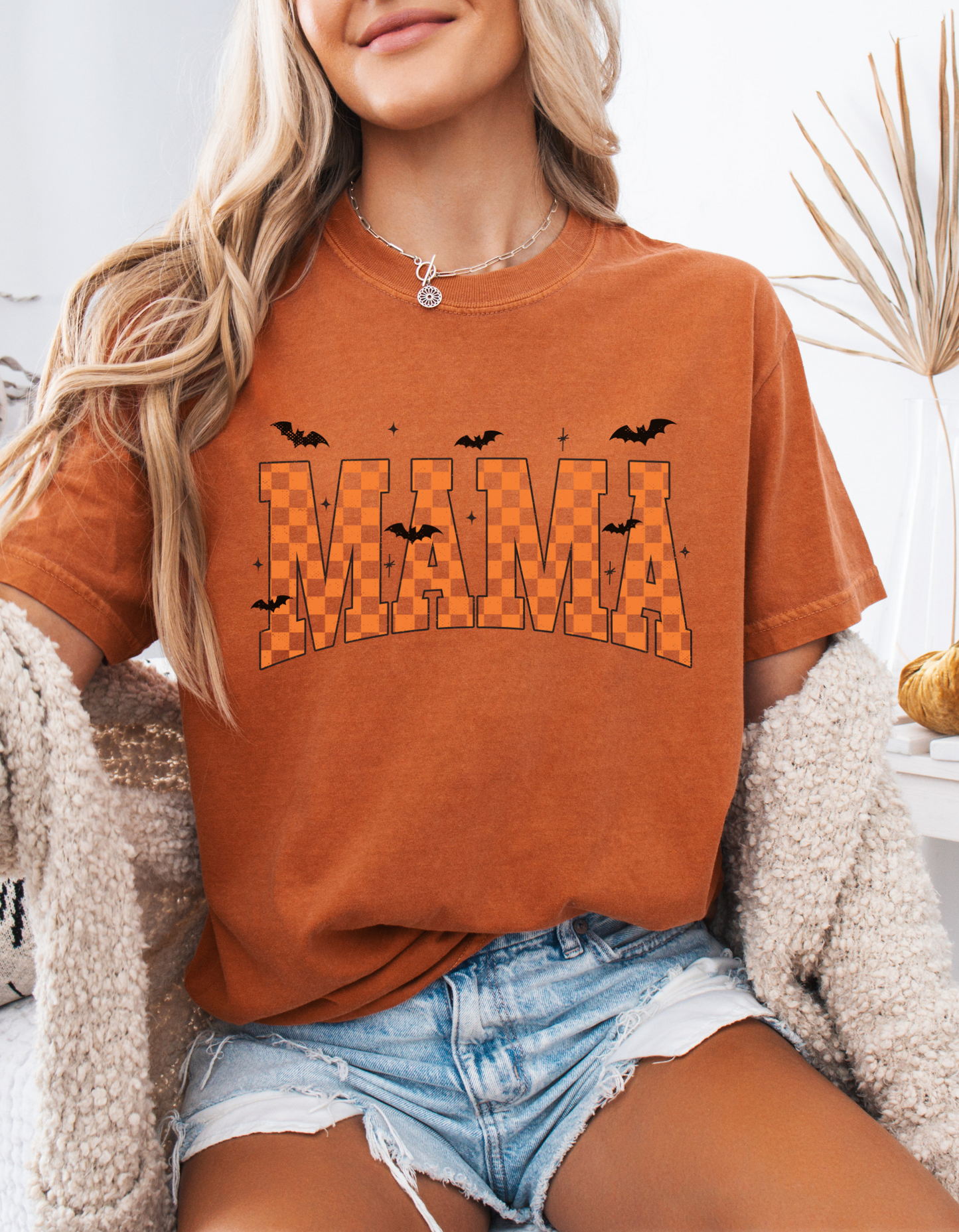 Spooky mama tee