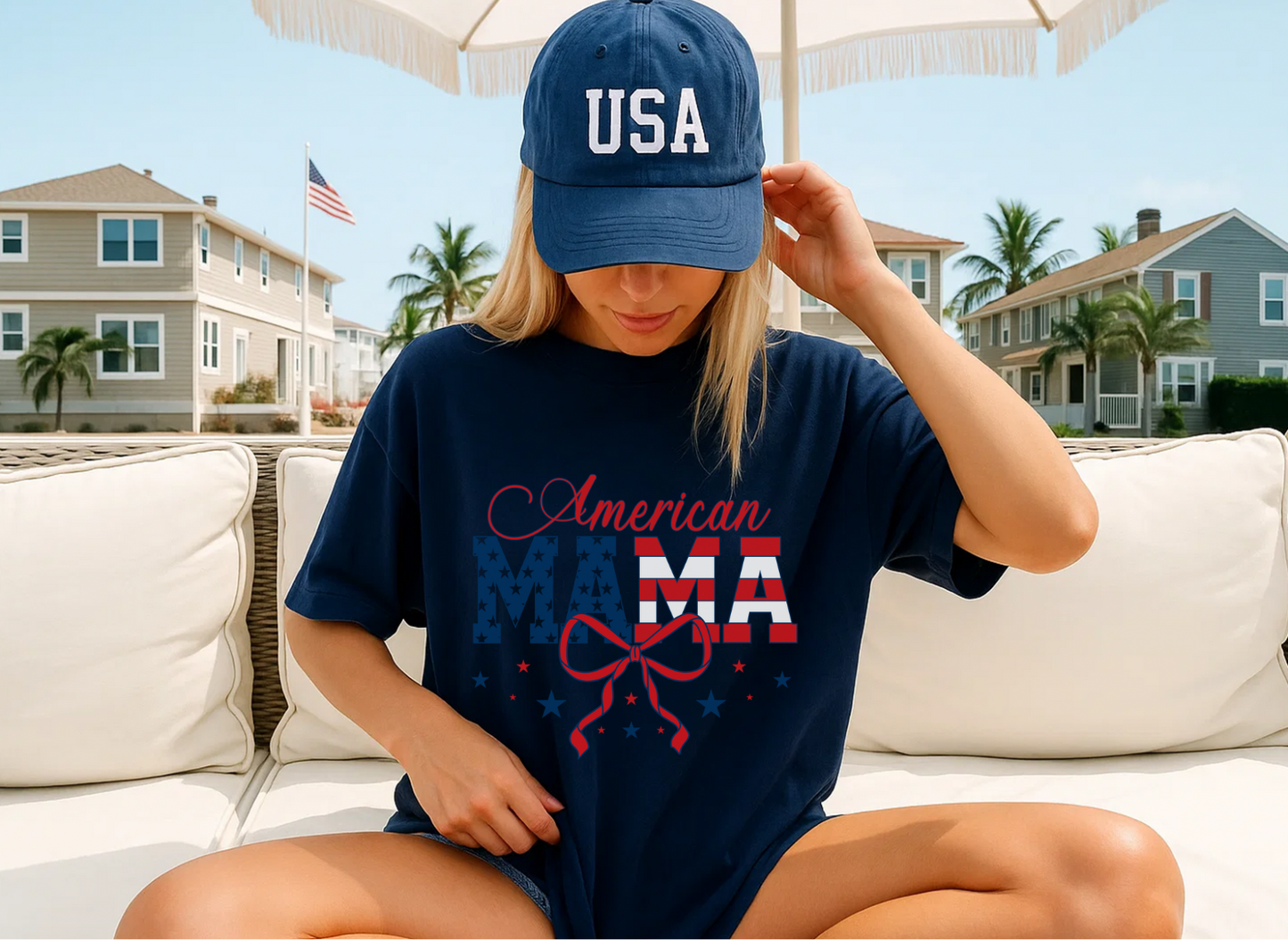 American Mama Graphic Tee