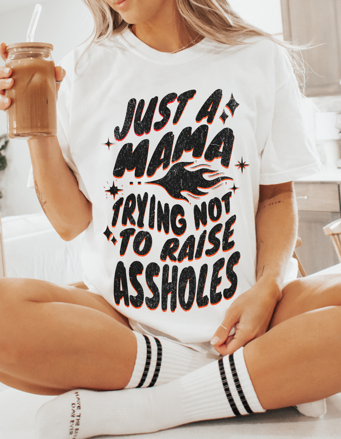 Just A Mama Graphic Tshirt