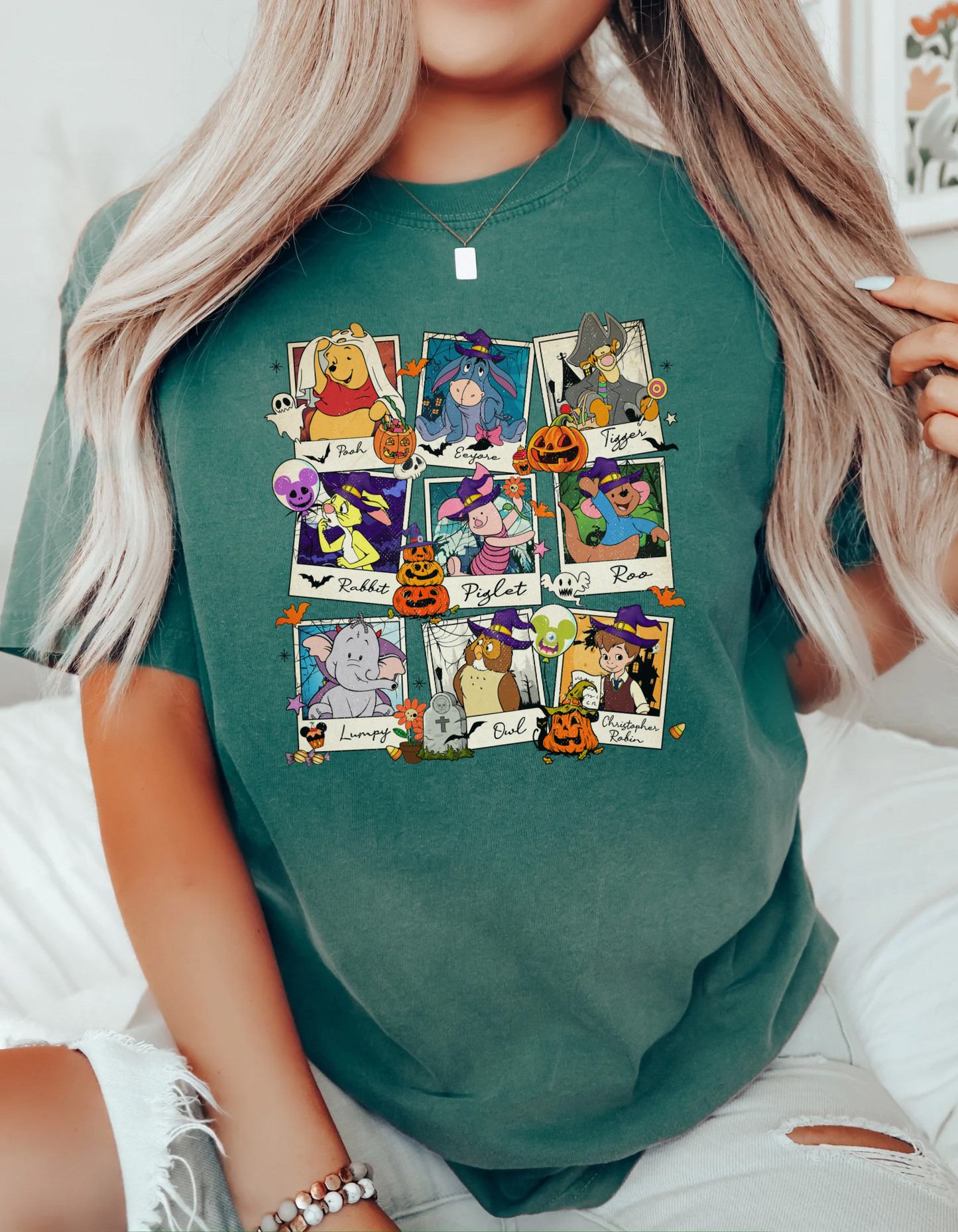 Spooky Pooh and friends tee