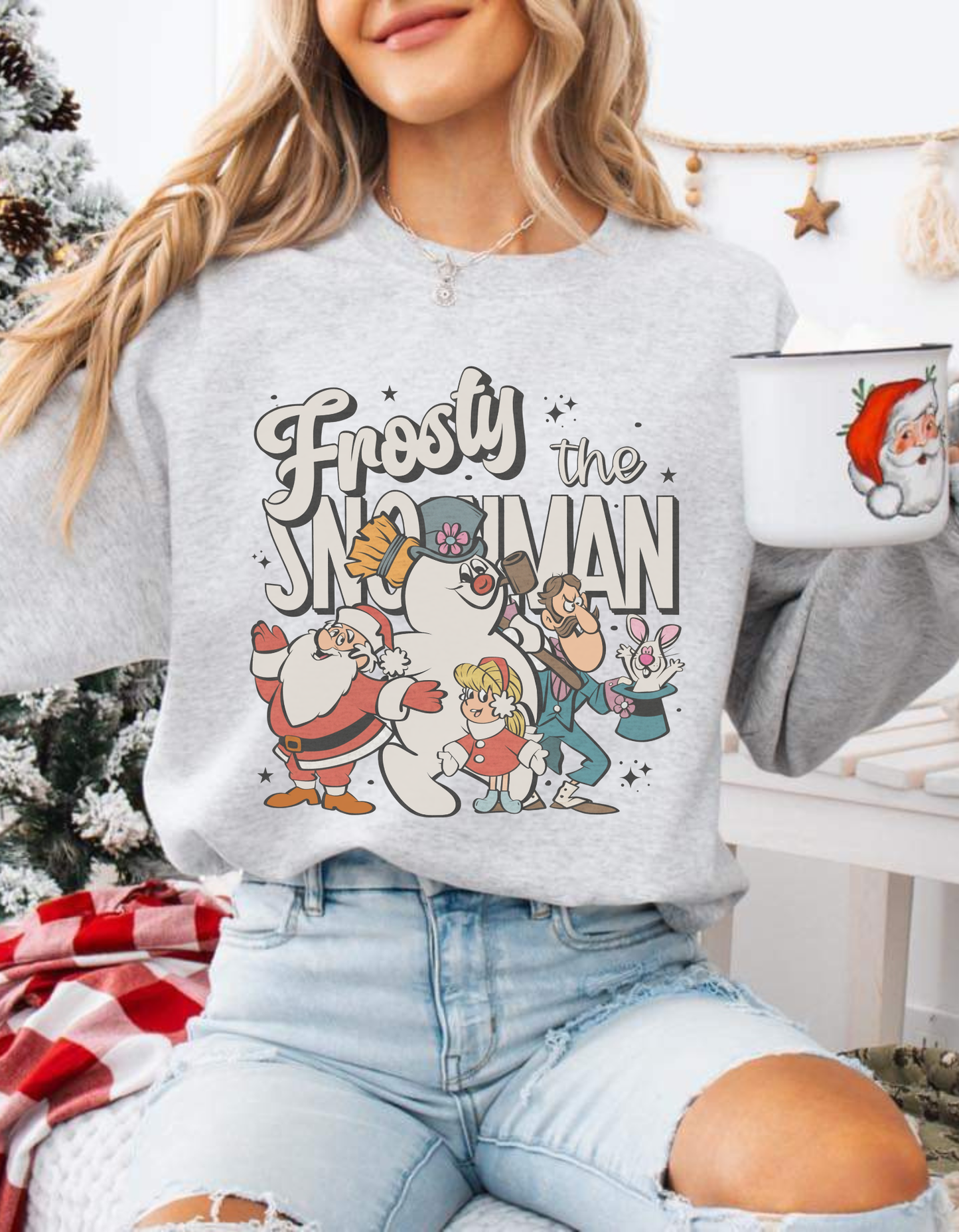 Frosty the Snowman Crewneck Sweater
