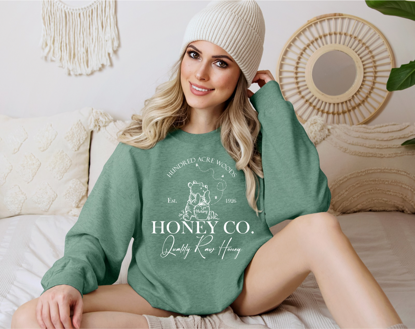 Hundred acre woods crewneck