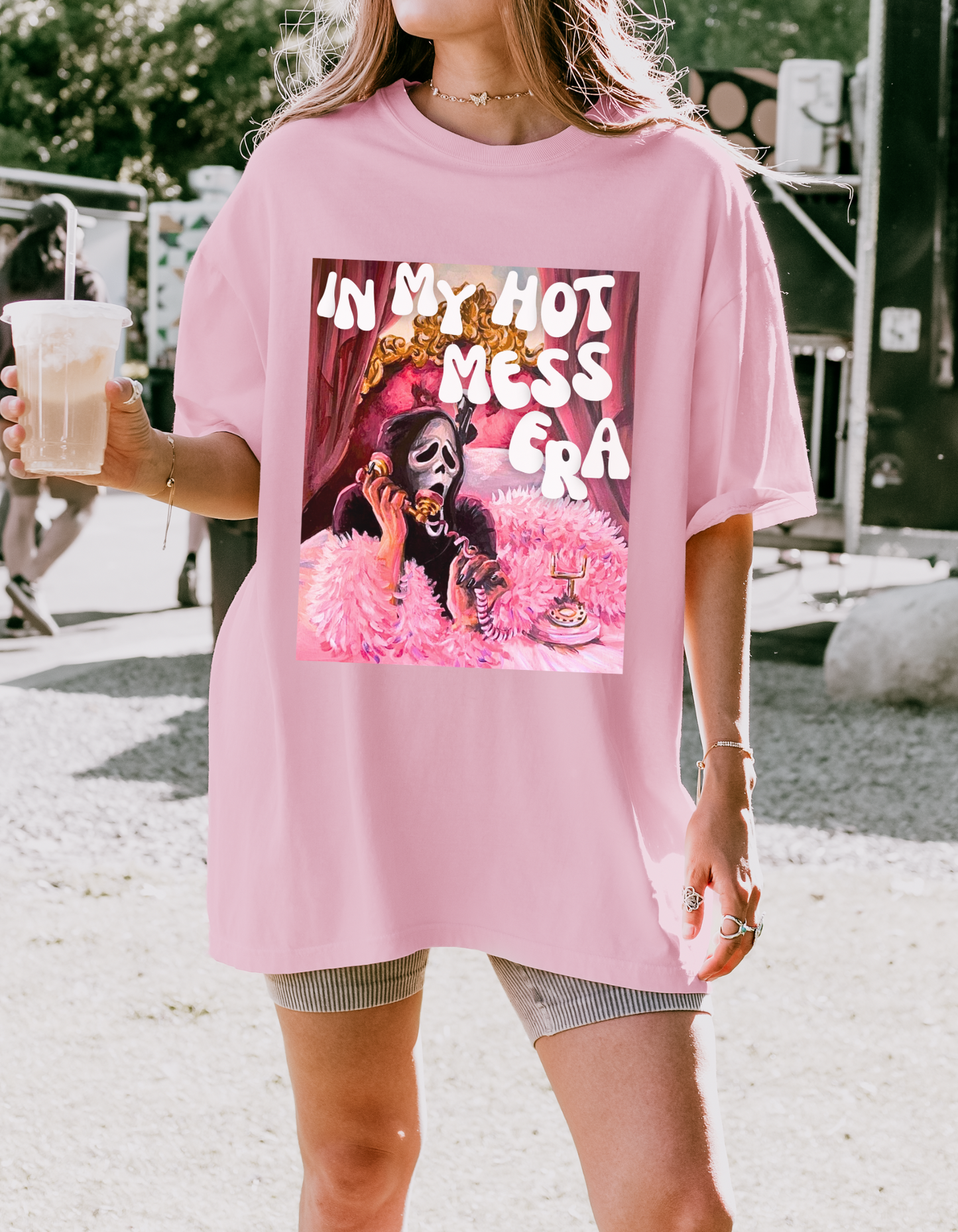 Hot Mess Era Ghostface Graphic Tee