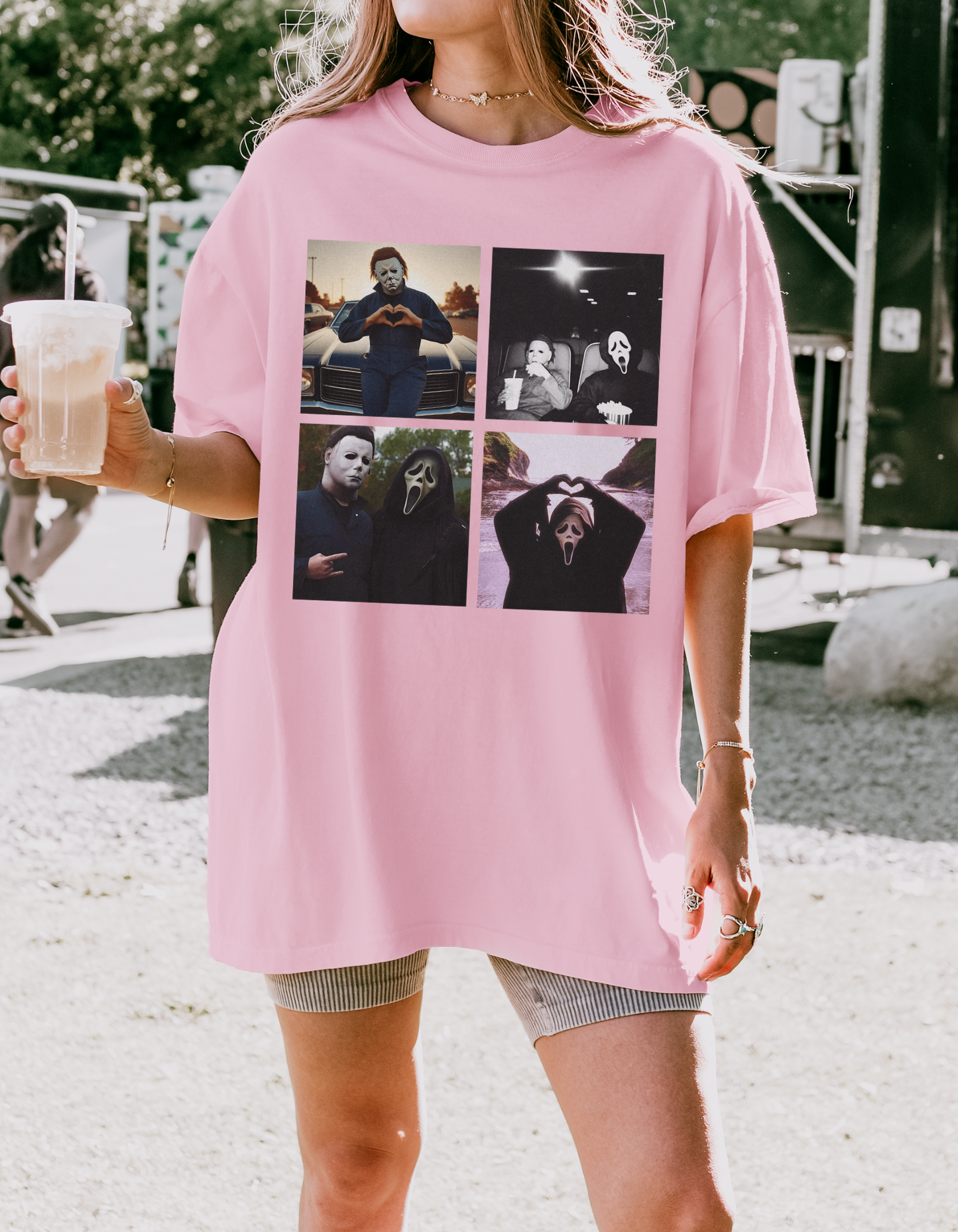 Michael x Ghostface Graphic Tee