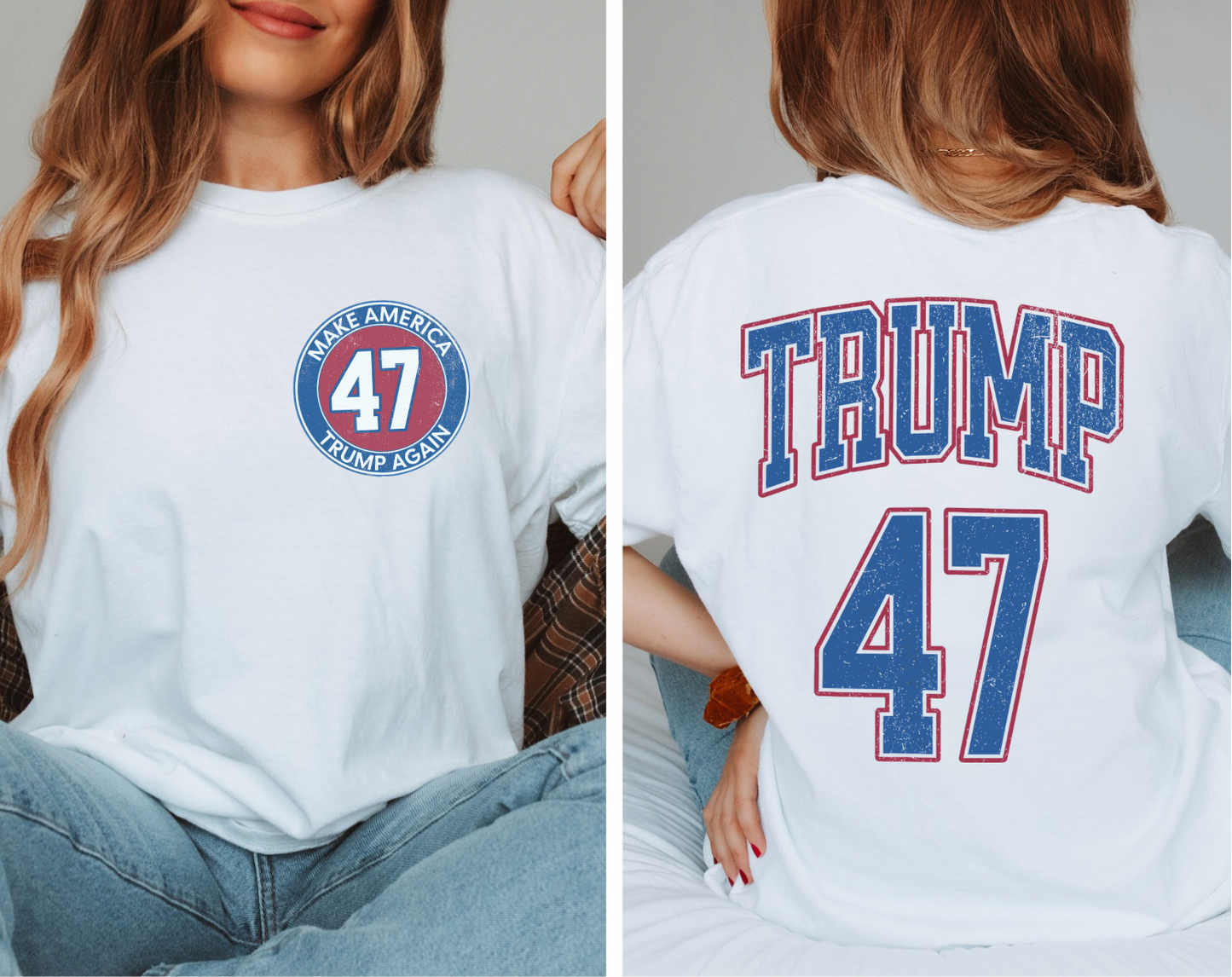 Trump 47 tee