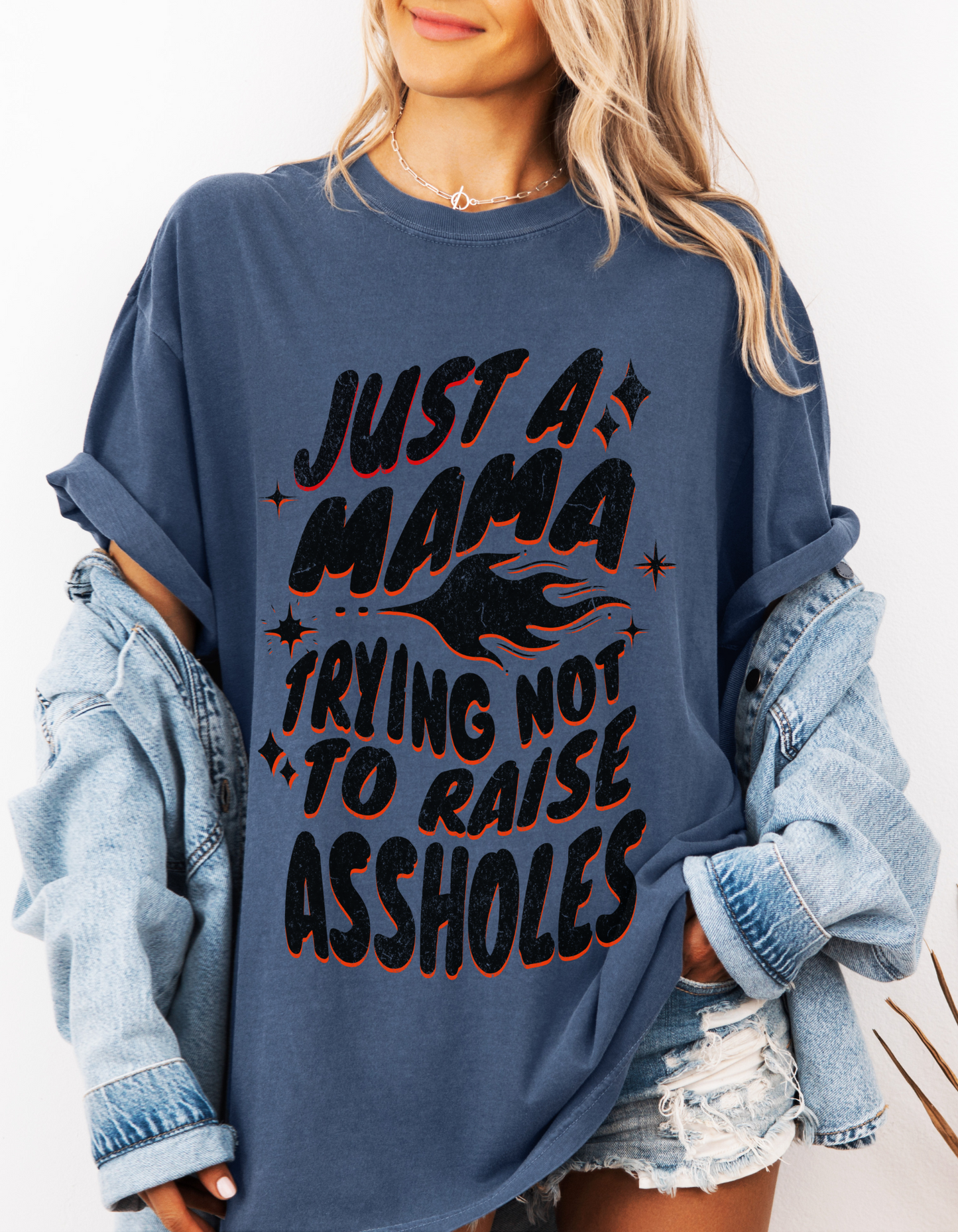 Just A Mama Graphic Tshirt