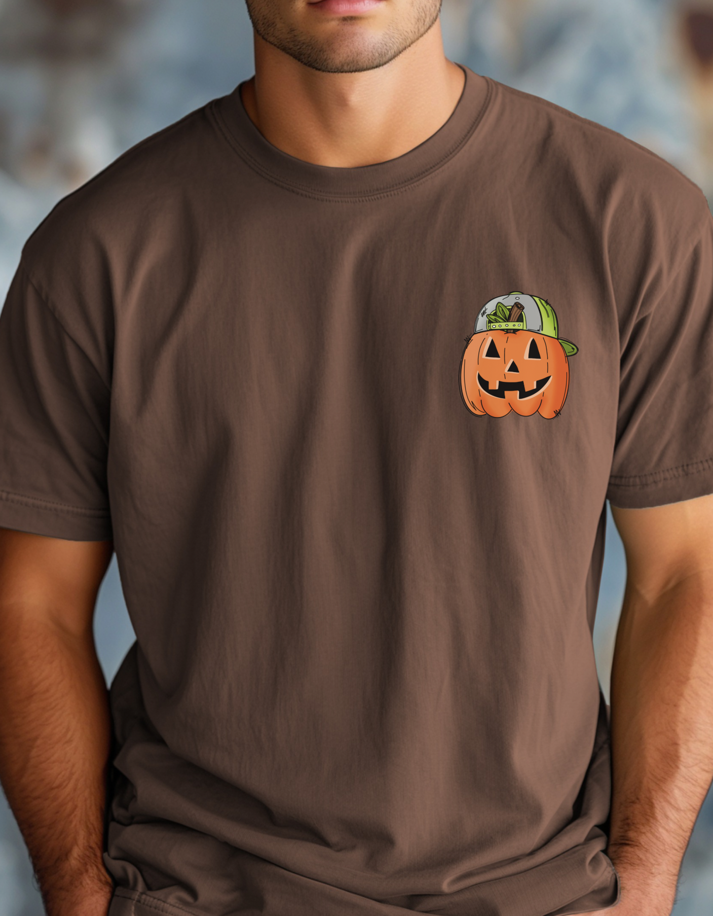 Pumpkin head tee