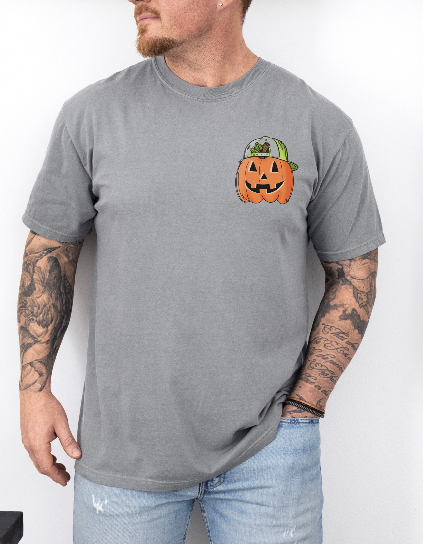 Pumpkin head tee